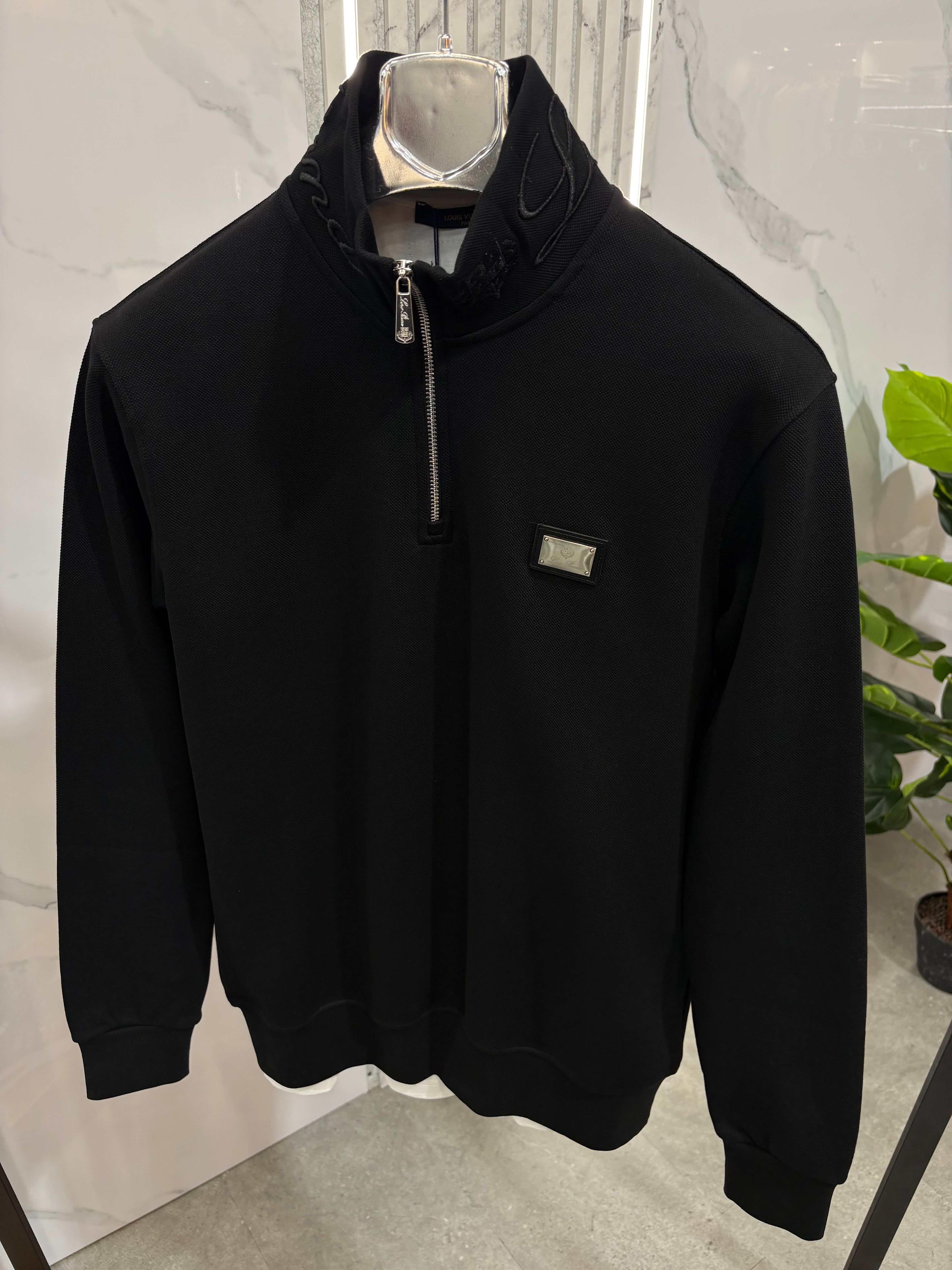 SWEATSHIRT LORO PIANA HALF ZIP - NEW1348