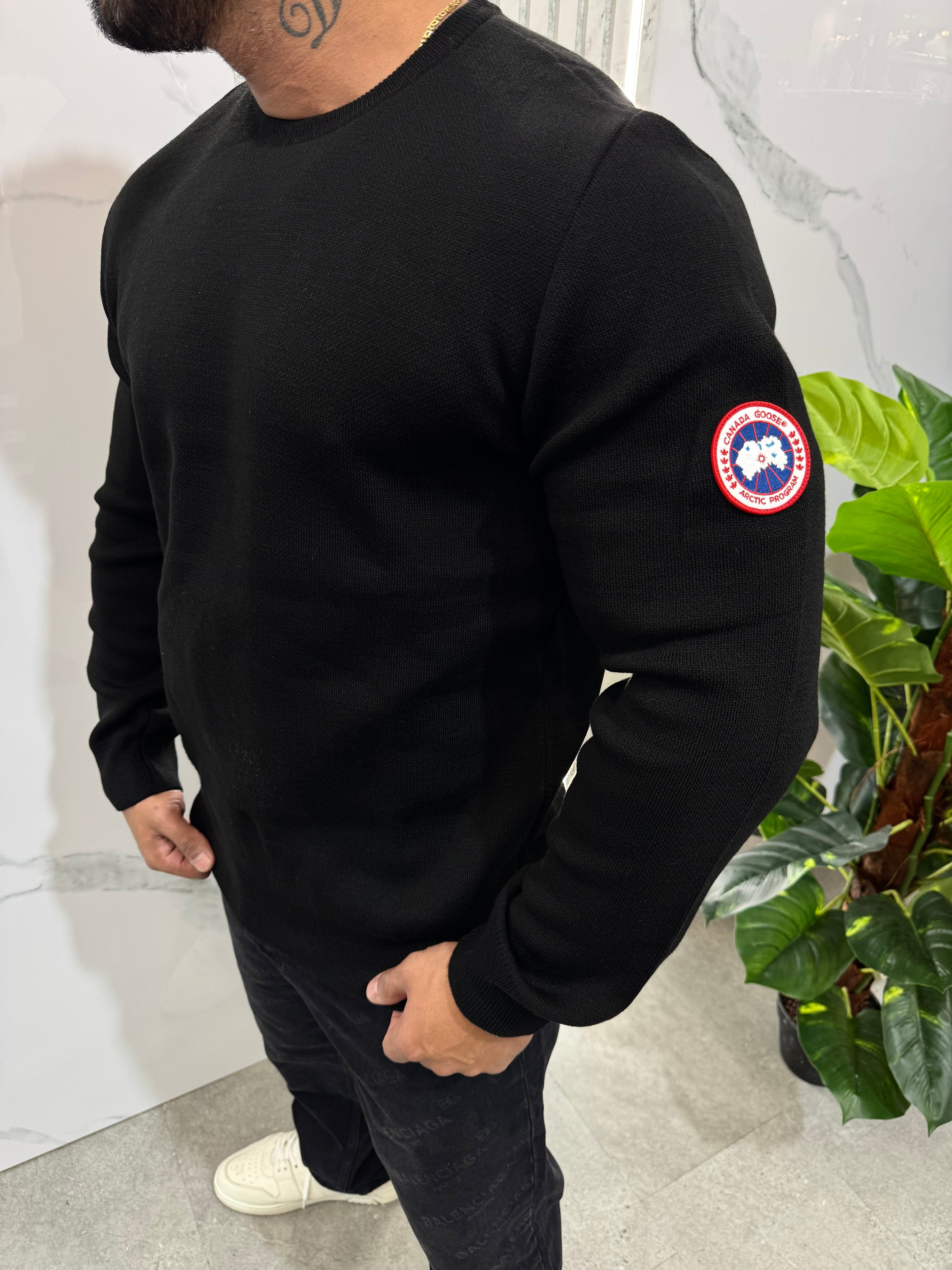 ΠΛΕΚΤΗ CANADA GOOSE ΜΑΚΡΥΜΑΝΙΚΗ - NEW1322