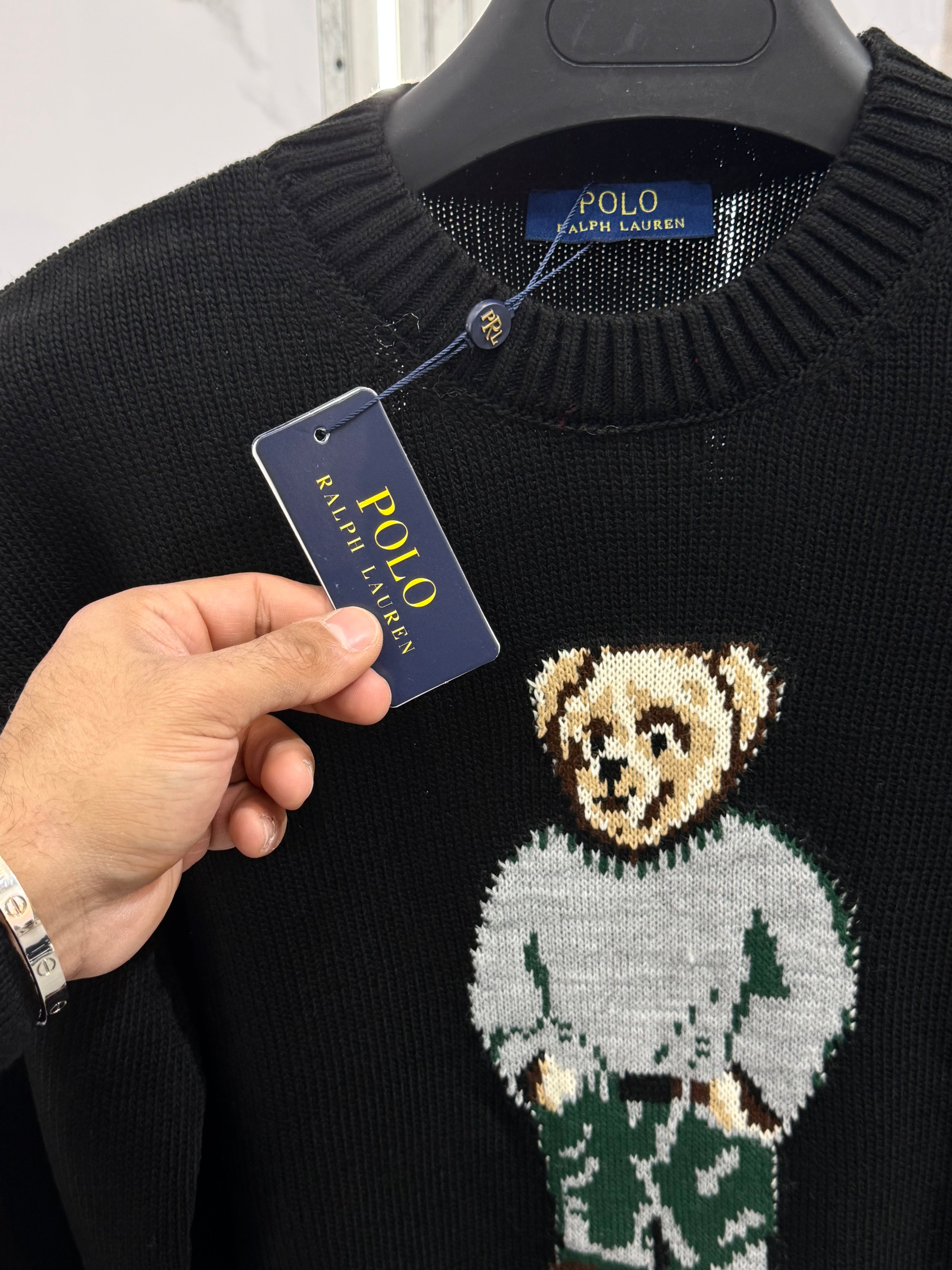 ΠΛΕΚΤΗ POLO RALPH LAUREN ΜΑΚΡΥΜΑΝΙΚΗ - NEW1410