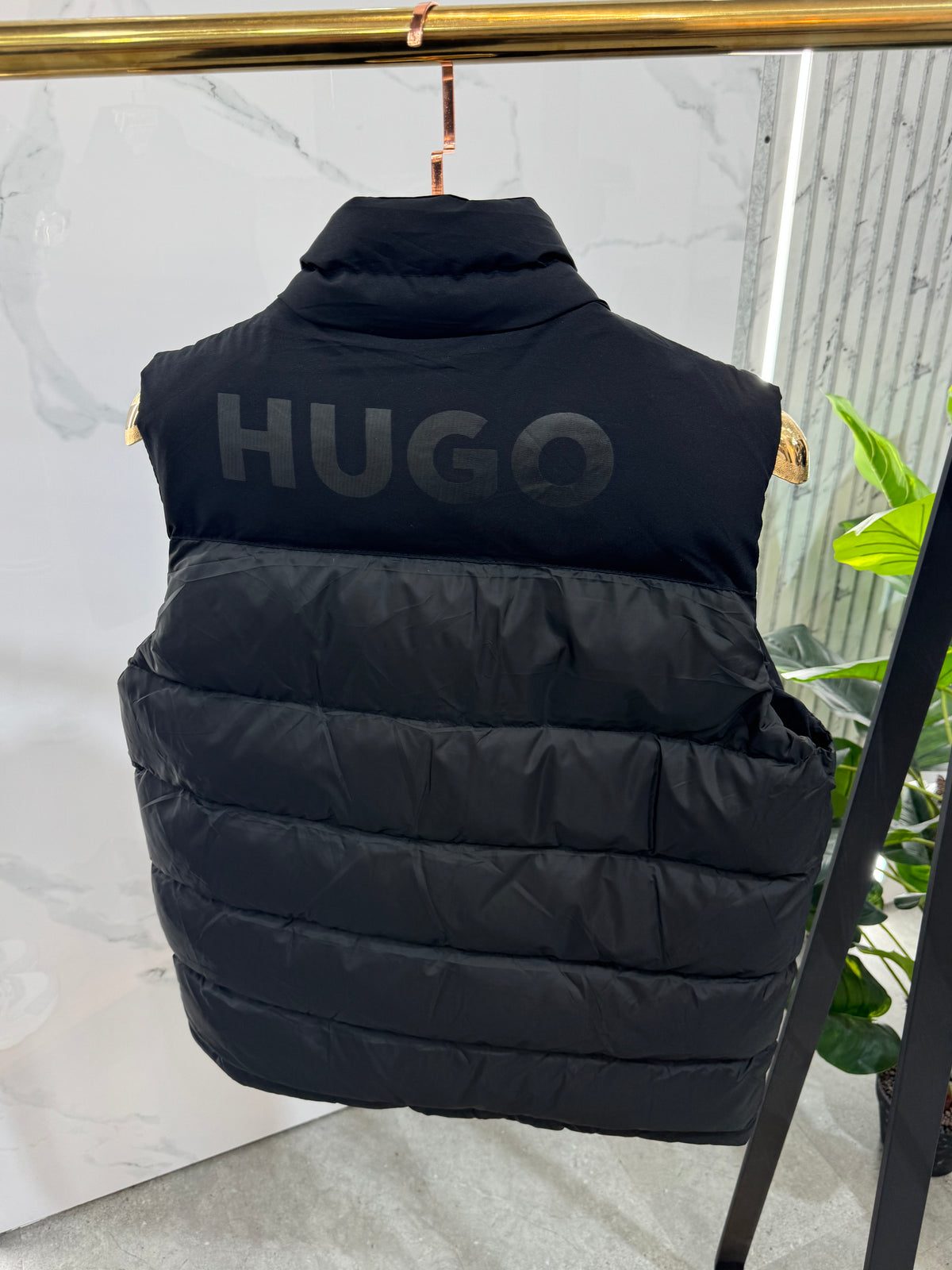 HUGO Padded Vest / Bodywarmer – Black - NEW1826