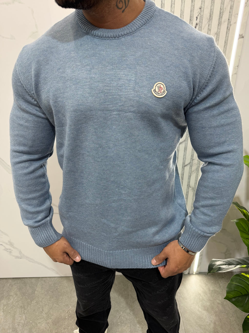 ΠΛΕΚΤΗ MONCLER ΜΑΚΡΥΜΑΝΙΚΗ - NEW1320