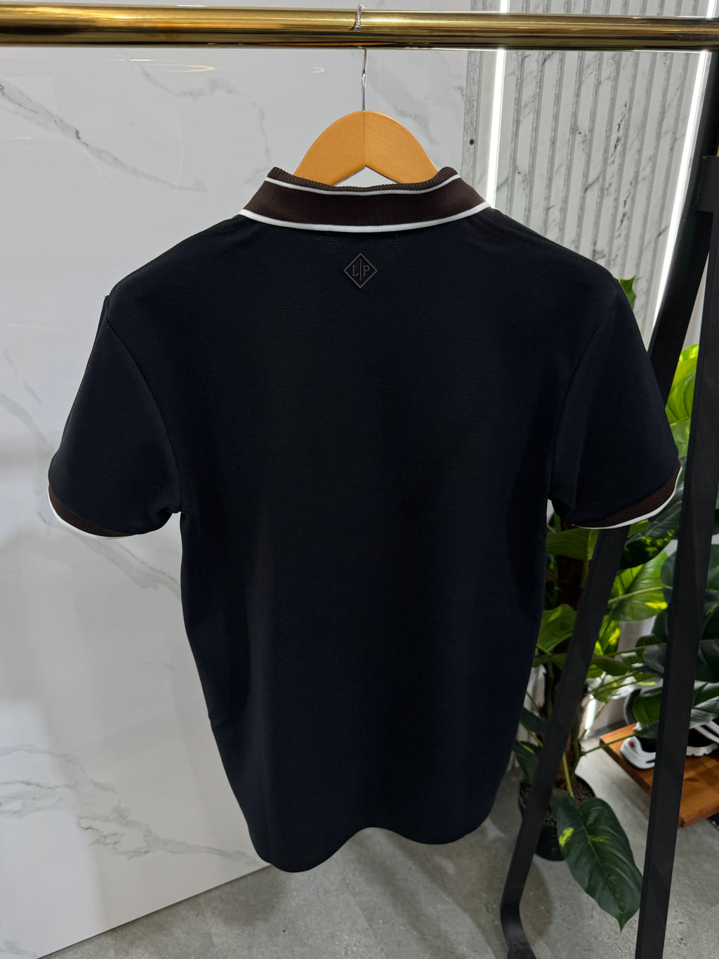 Loro Piana Polo - Black/Brown - NEW1699