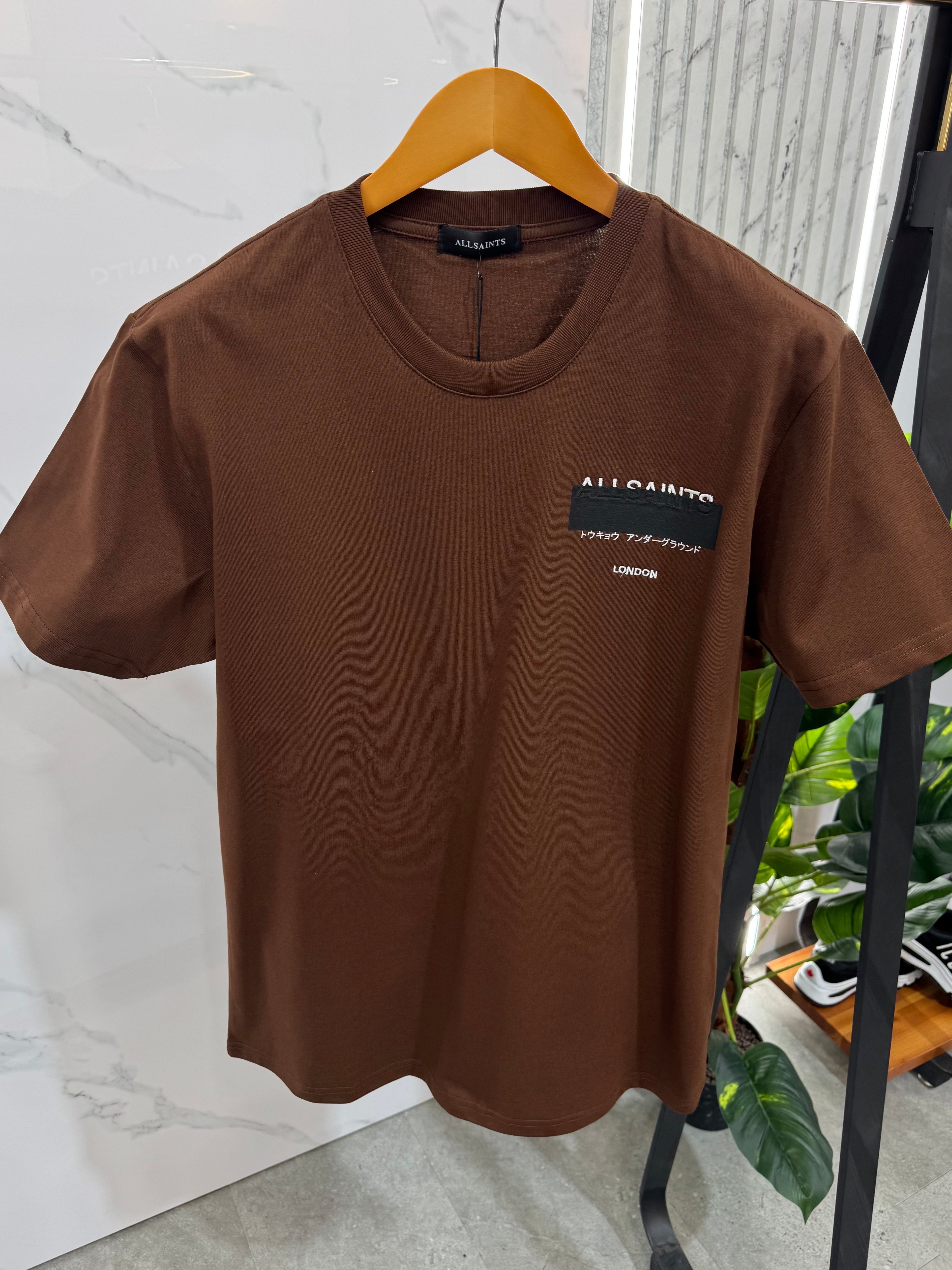 AllSaints Ανδρικό T-shirt "Tokyo Underground" - Brown - NEW1688