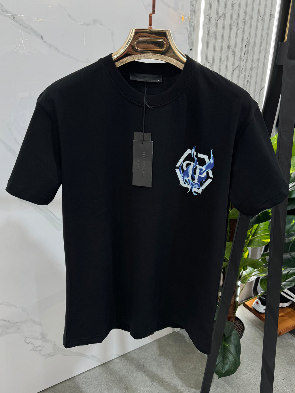 Philipp Plein "Members Only" T-Shirt - Black - NEW1632