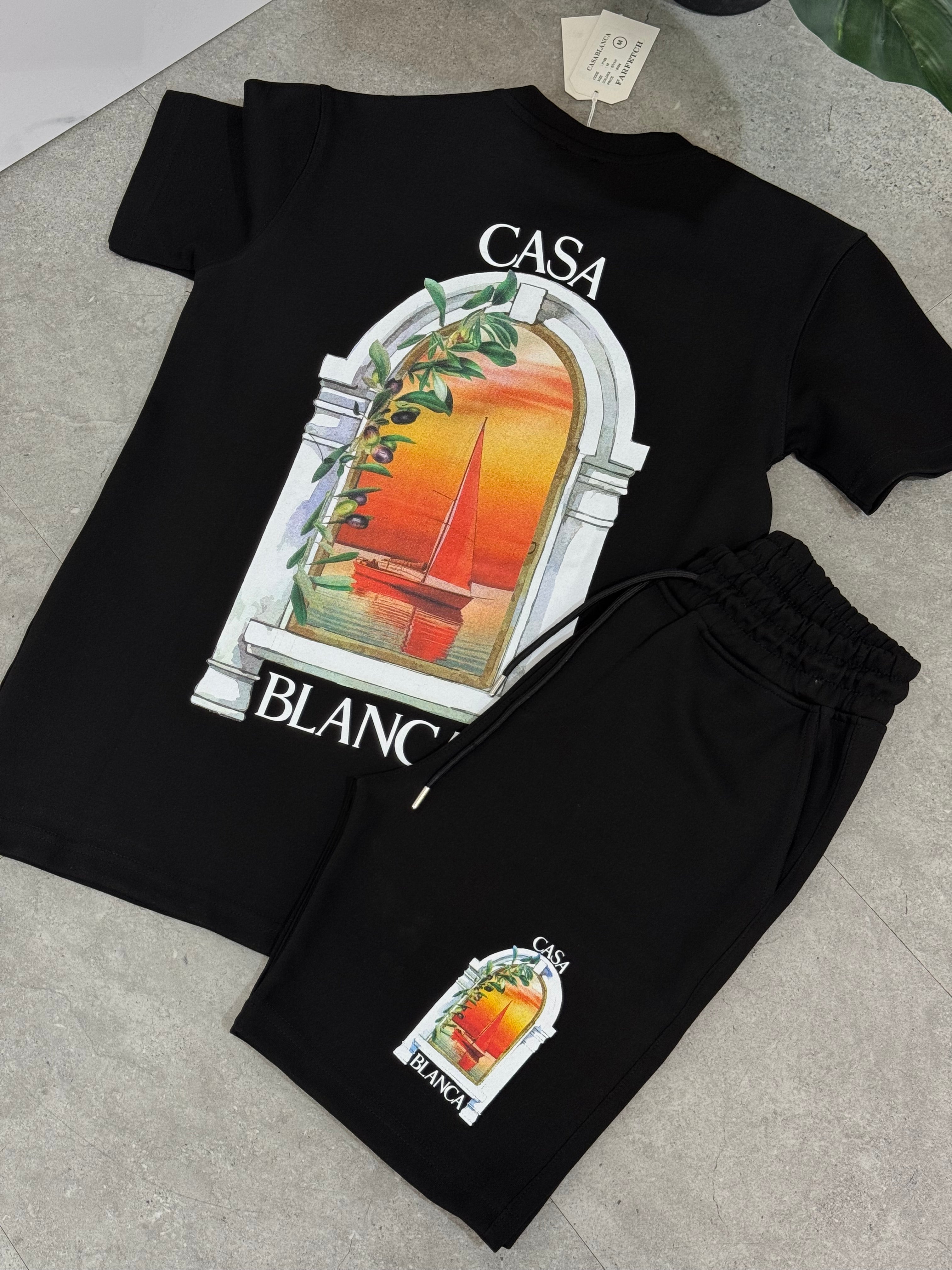Casablanca Σετ "Sunset Arch" - Black - NEW1661