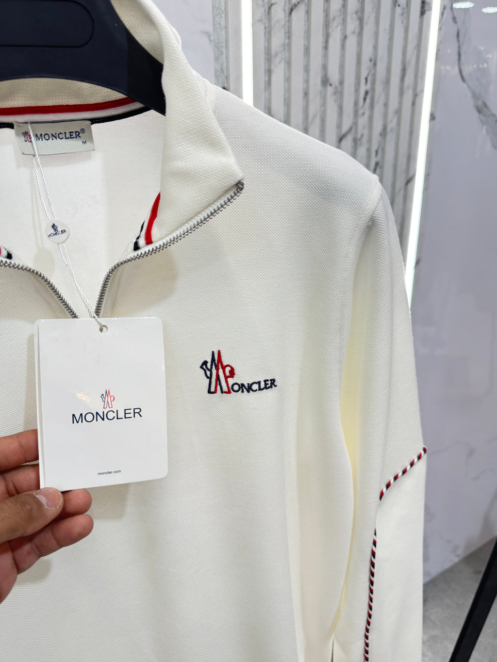 SWEATSHIRT MONCLER HALF ZIP - NEW1198