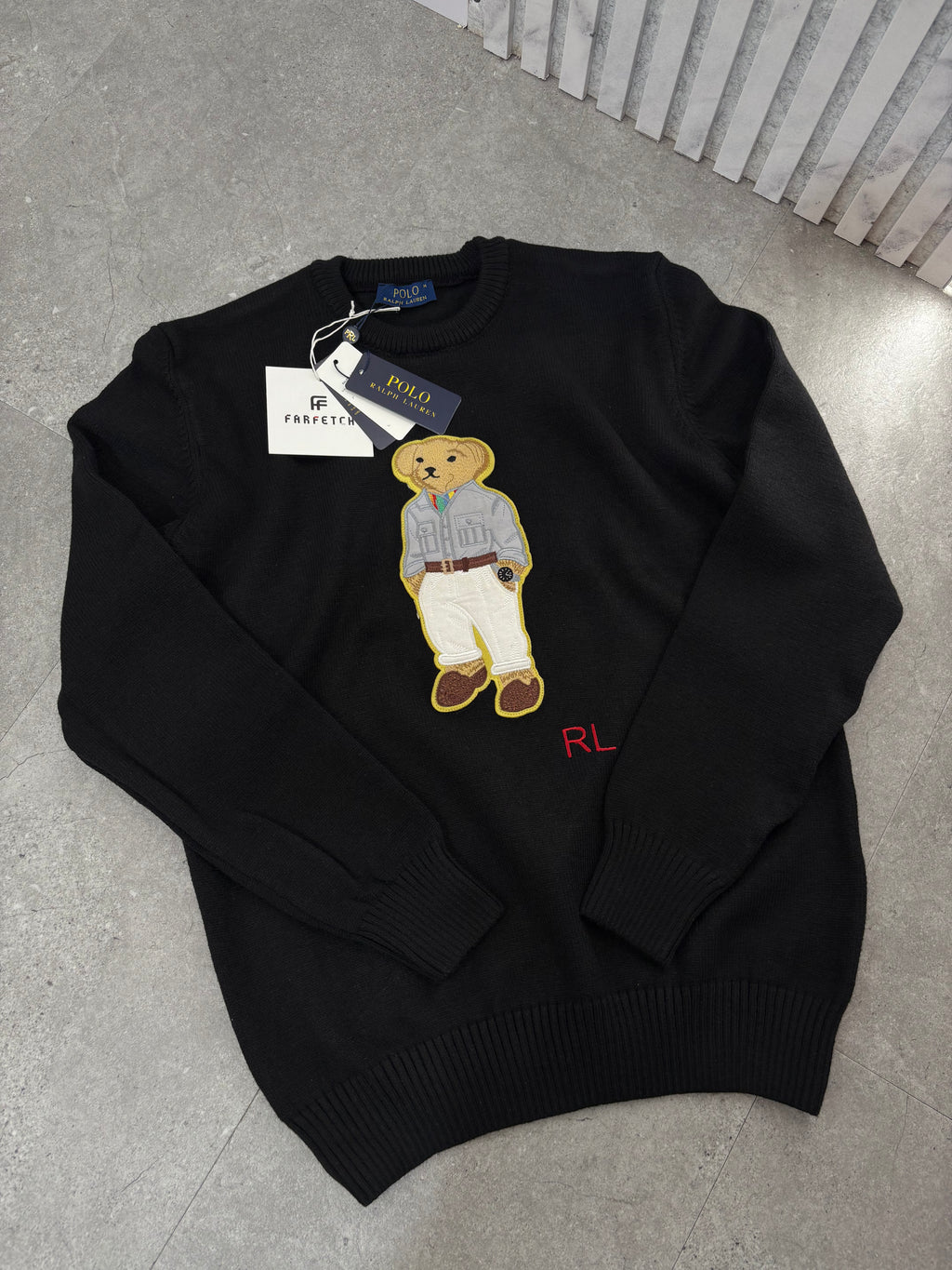 ΠΛΕΚΤΗ POLO RALPH LAUREN ΜΑΚΡΥΜΑΝΙΚΗ - NEW1282