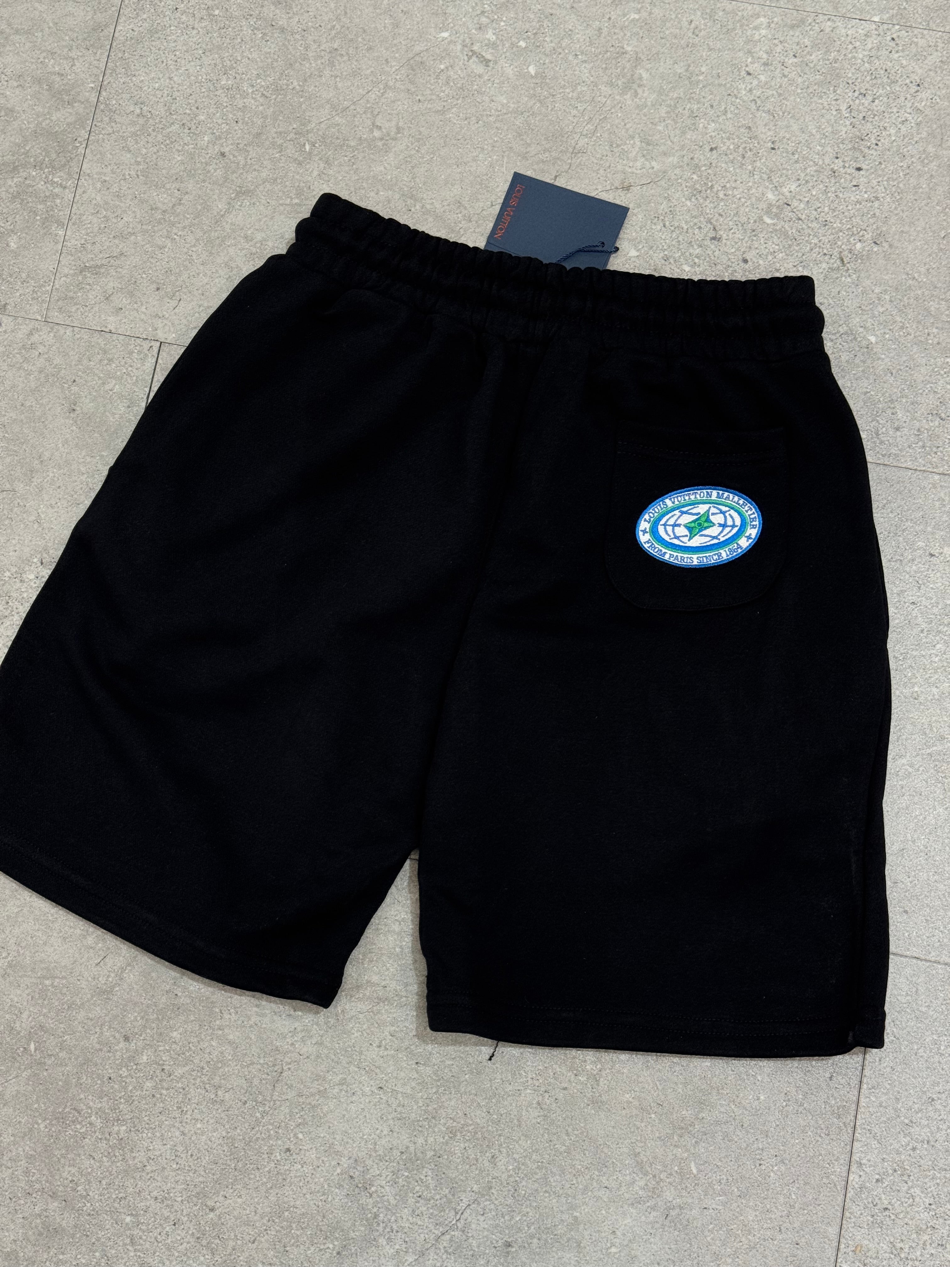 Louis Vuitton Graphic - Black Shorts - NEW1667