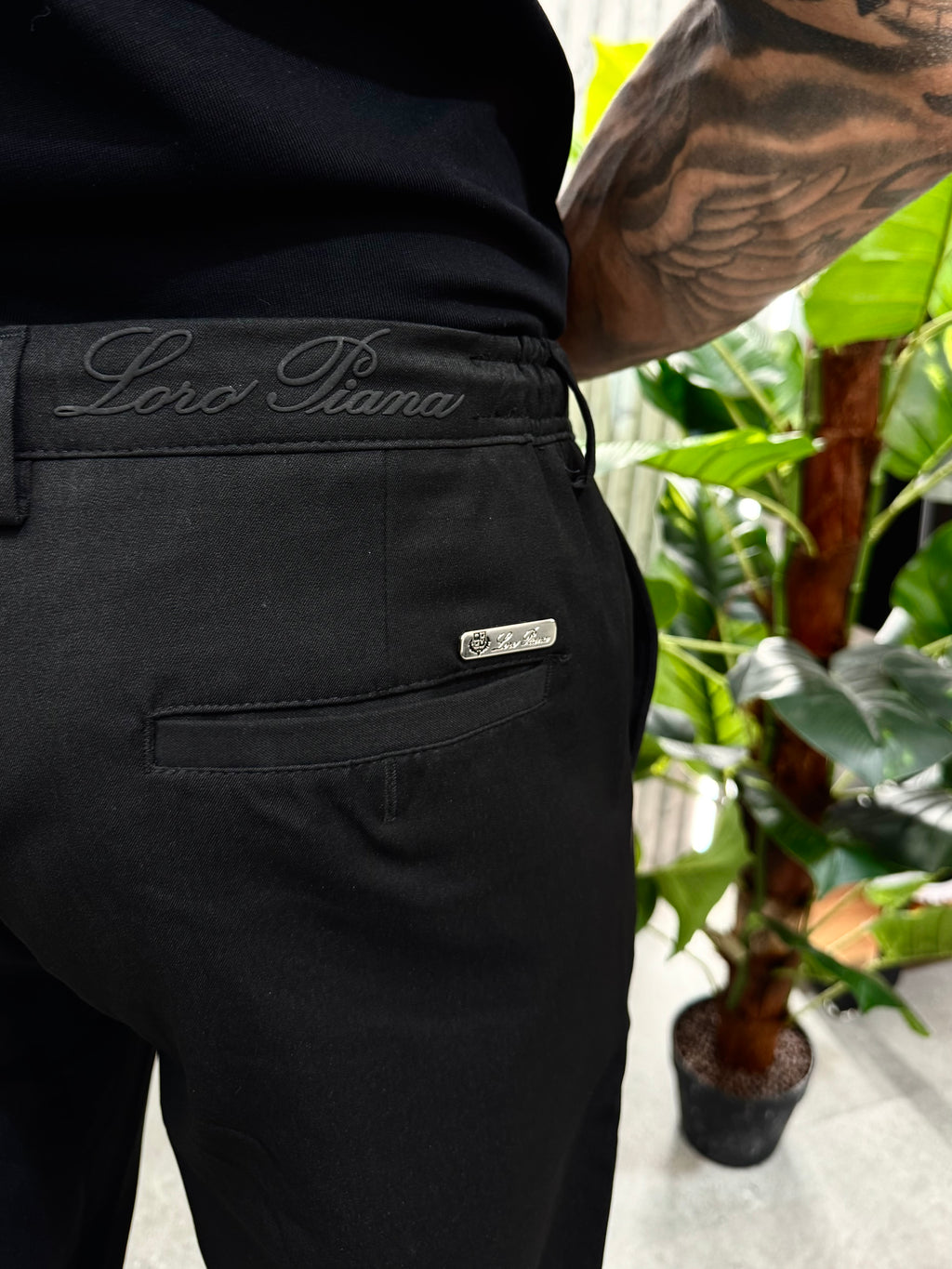 ΥΦΑΣΜΑΤΙΝΟ ΠΑΝΤΕΛΟΝΙ LORO PIANA - NEW1372