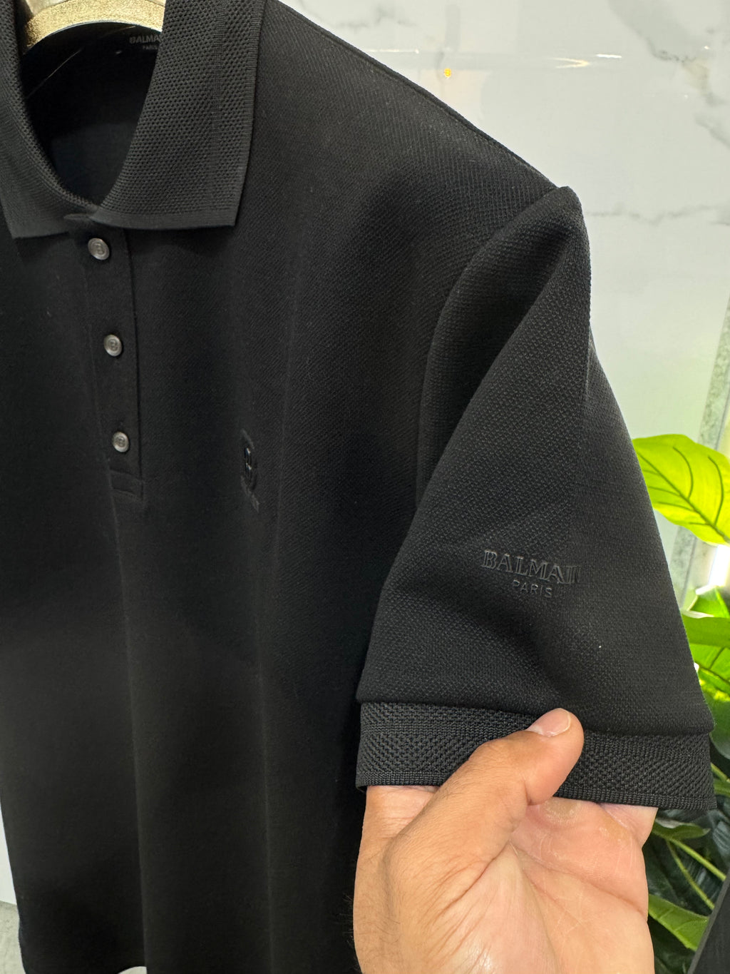 Balmain Polo - Black - NEW1697