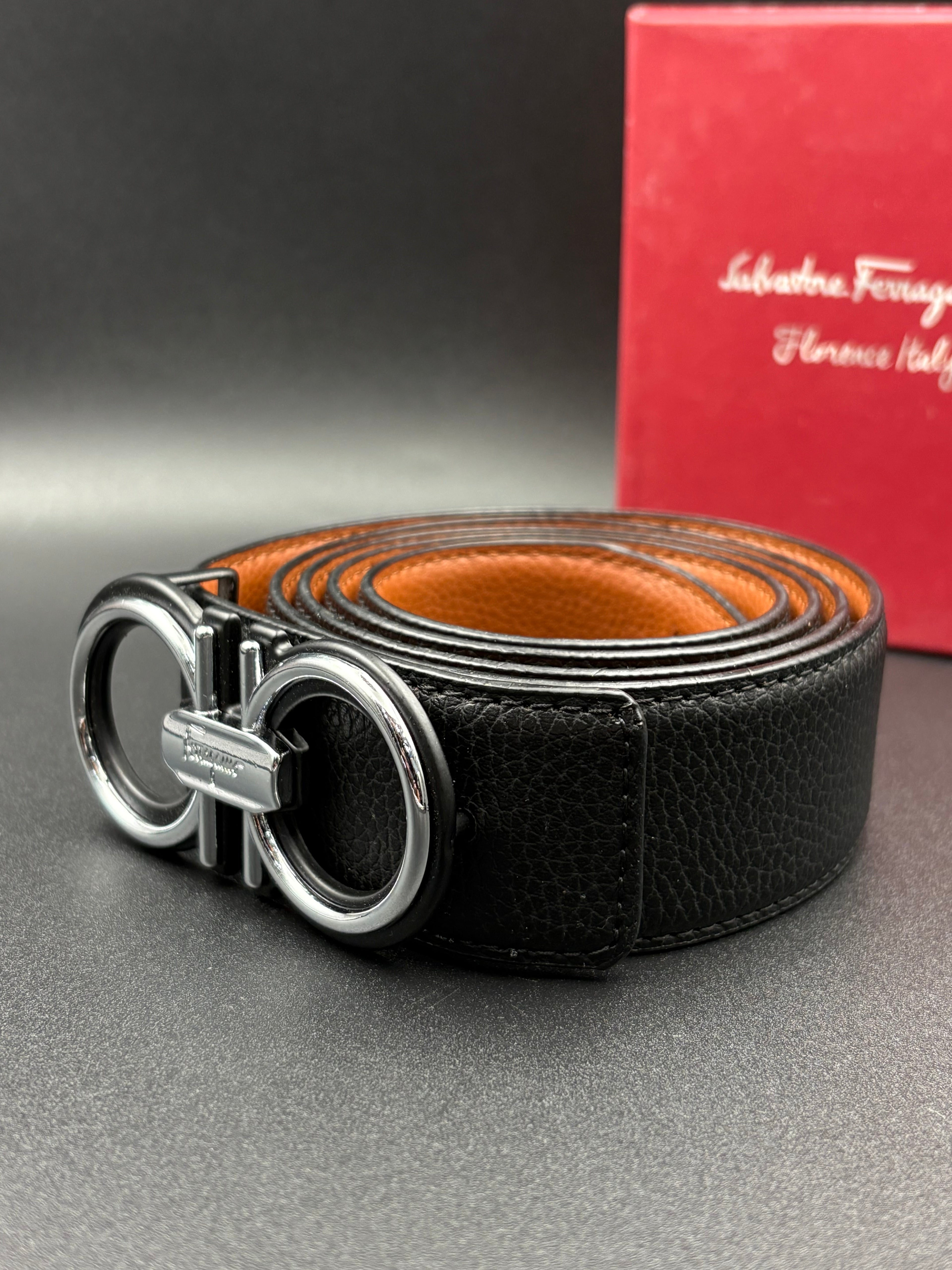 ΔΕΡΜΑΤΙΝΗ ΖΩΝΗ FERRAGAMO - NEW1380