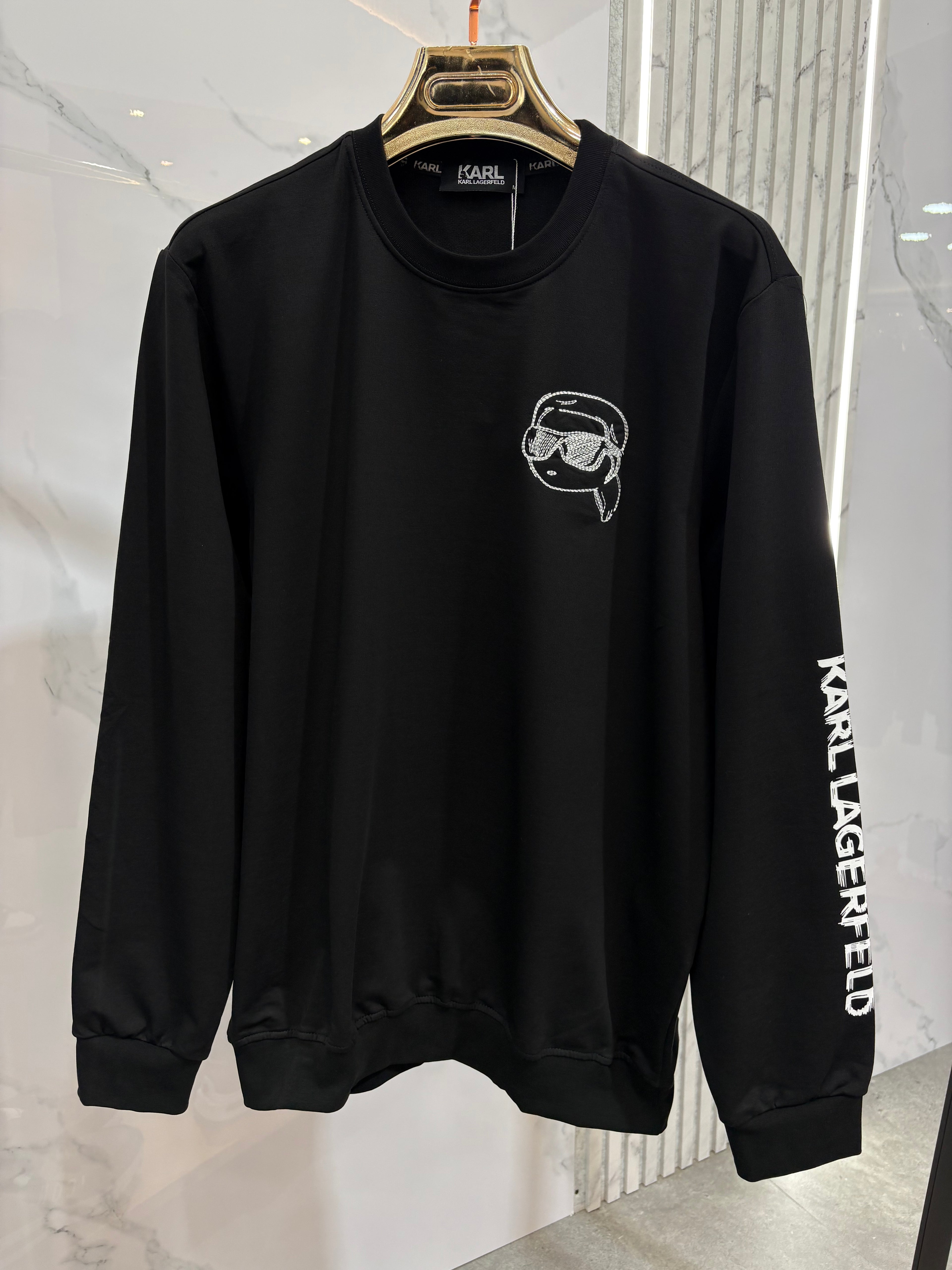 ΜΠΛΟΥΖΑ ΜΑΚΡΥΜΑΝΙΚΗ KARL LAGERFELD - NEW1278