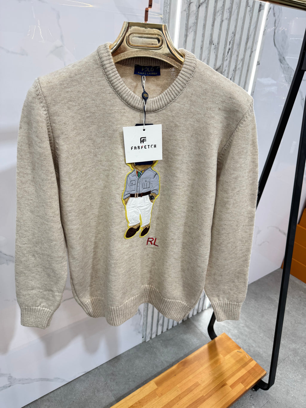 ΠΛΕΚΤΗ POLO RALPH LAUREN ΜΑΚΡΥΜΑΝΙΚΗ - NEW1233