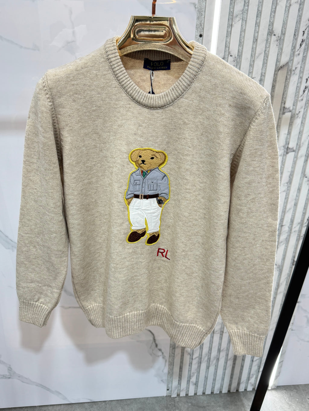 ΠΛΕΚΤΗ POLO RALPH LAUREN ΜΑΚΡΥΜΑΝΙΚΗ - NEW1233