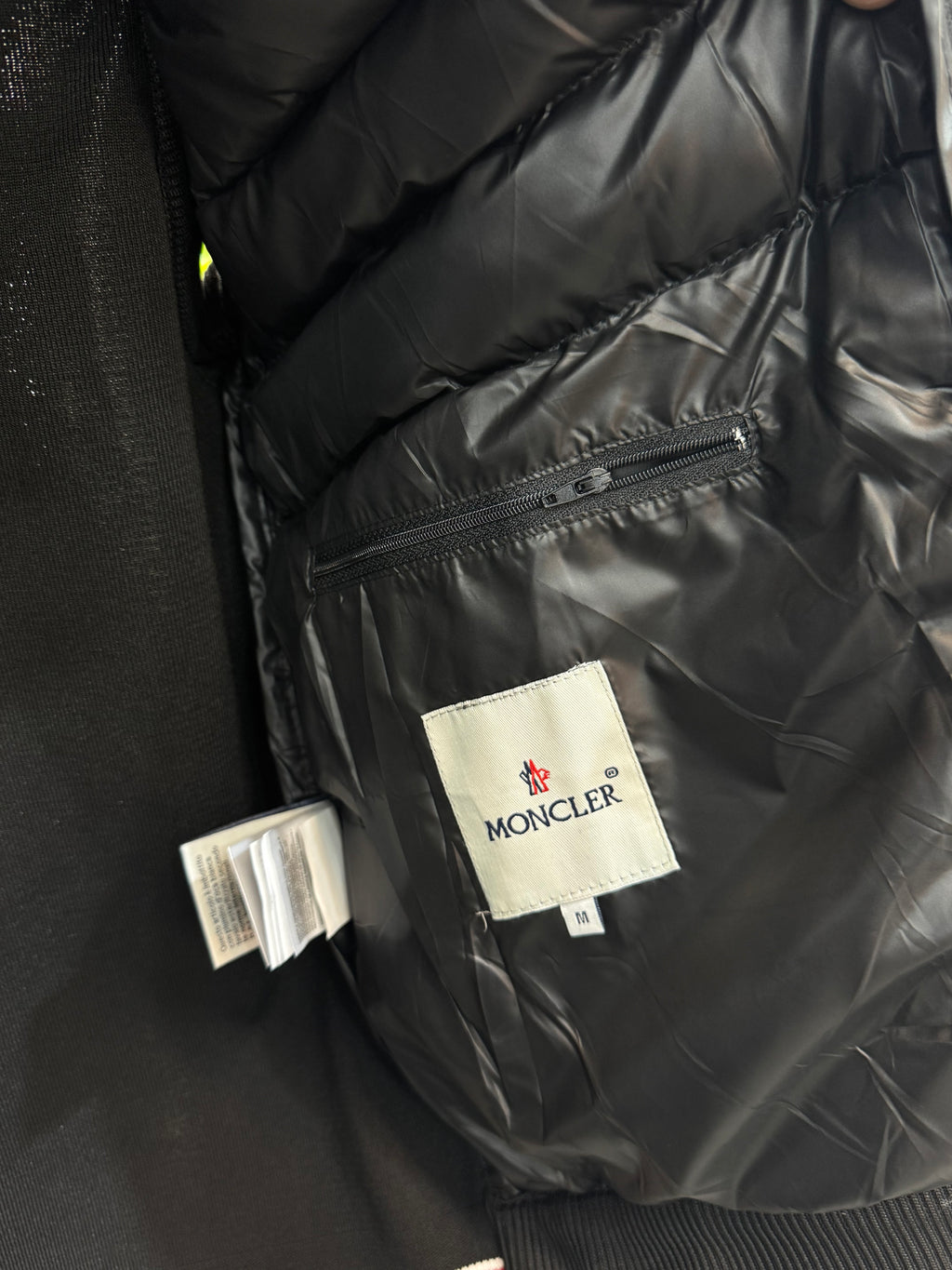 MONCLER Hybrid Padded Vest / Bodywarmer – Black - NEW1823