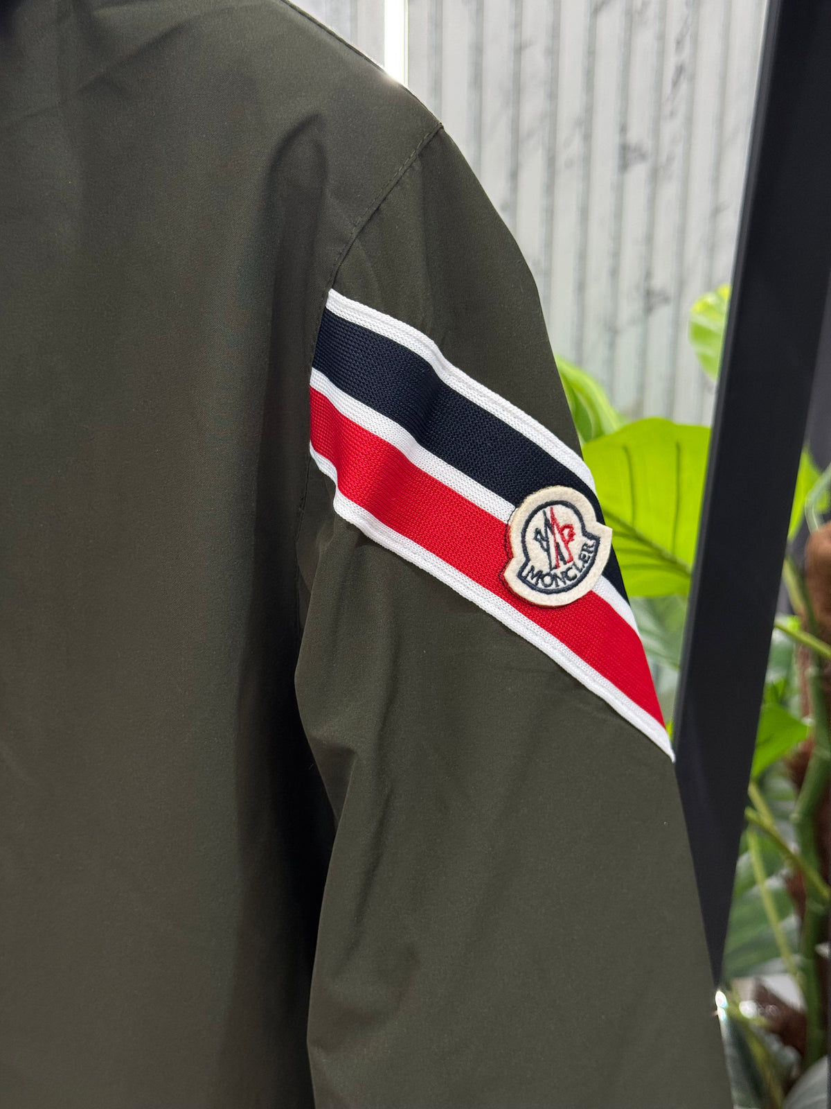MONCLER Hooded Windbreaker Jacket – Khaki / Dark Olive Green - NEW1850