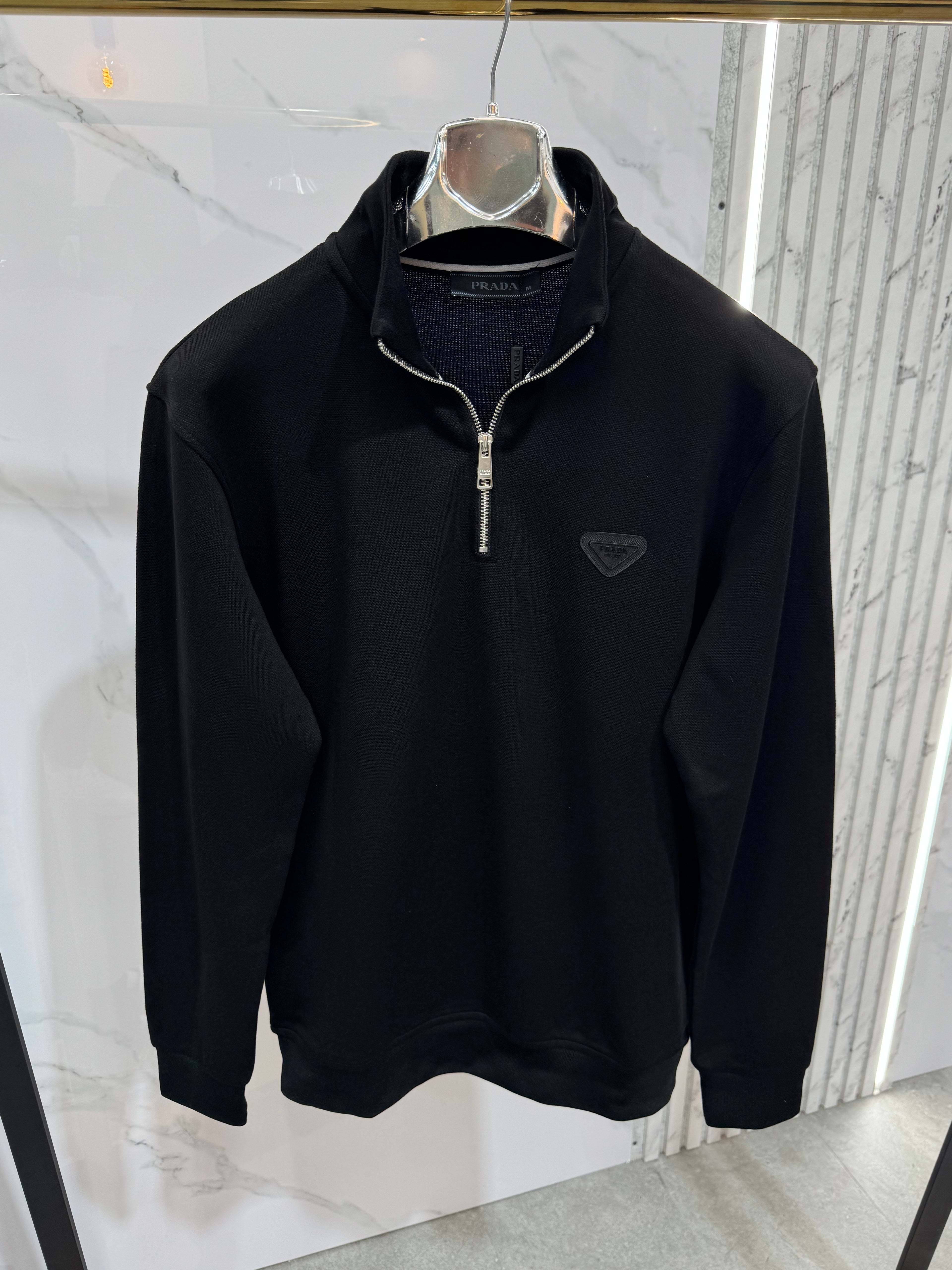 SWEATSHIRT PRADA HALF ZIP - NEW1199