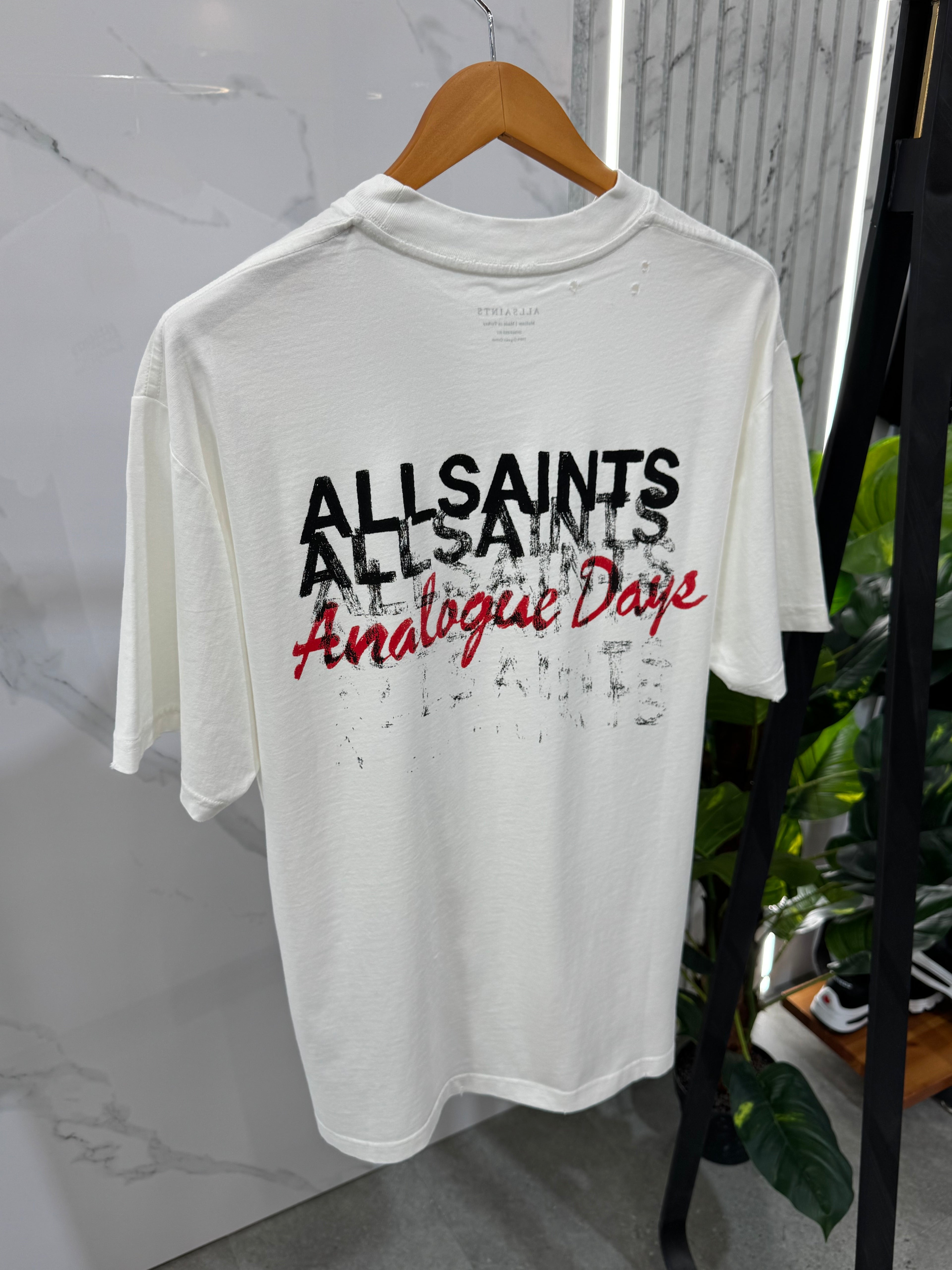 AllSaints Ανδρικό T-shirt "Analogue Days" - White - NEW1684