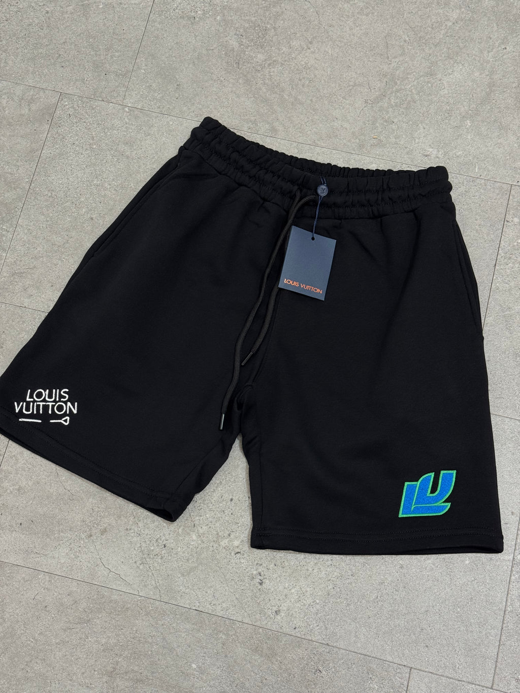 Louis Vuitton Graphic - Black Shorts - NEW1667
