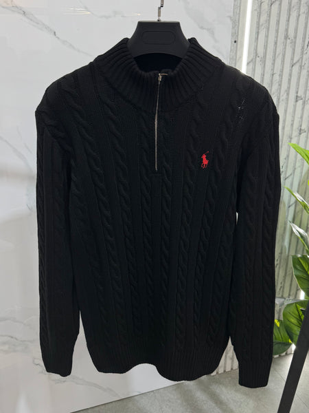 ΠΛΕΚΤΗ POLO RALPH LAUREN ΜΑΚΡΥΜΑΝΙΚΗ HALF ZIP - NEW1412