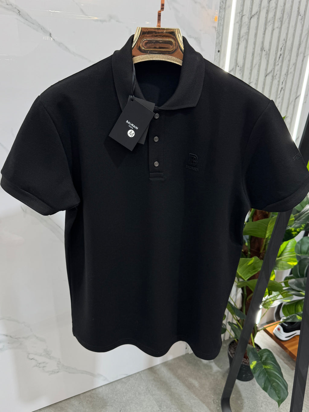Balmain Polo - Black - NEW1697