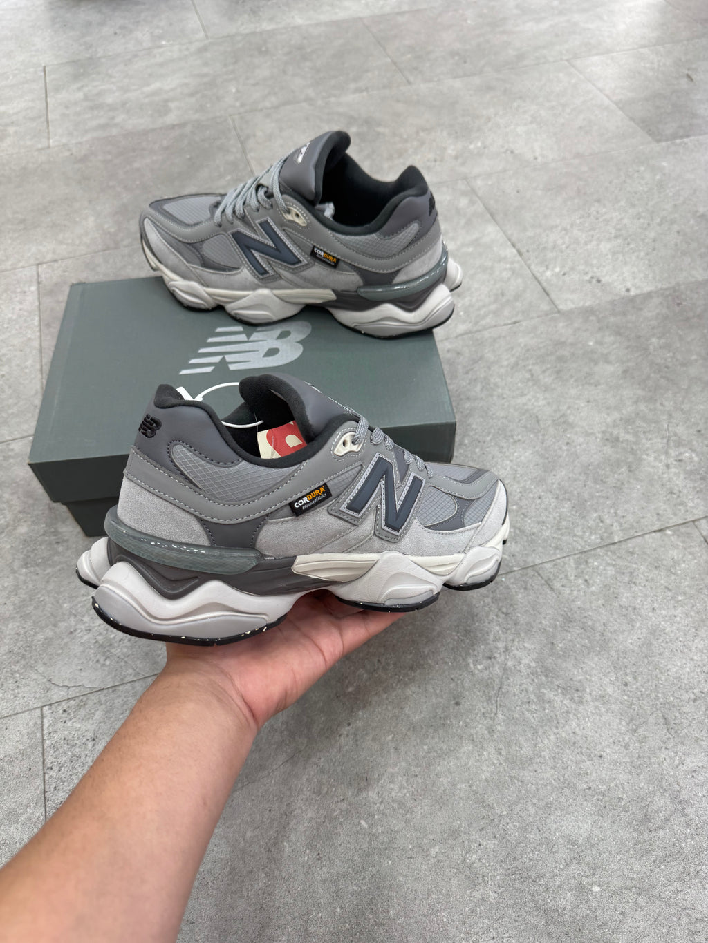 NEW BALANCE 9060 CORDURA – Grey / Magnet - NEW1805