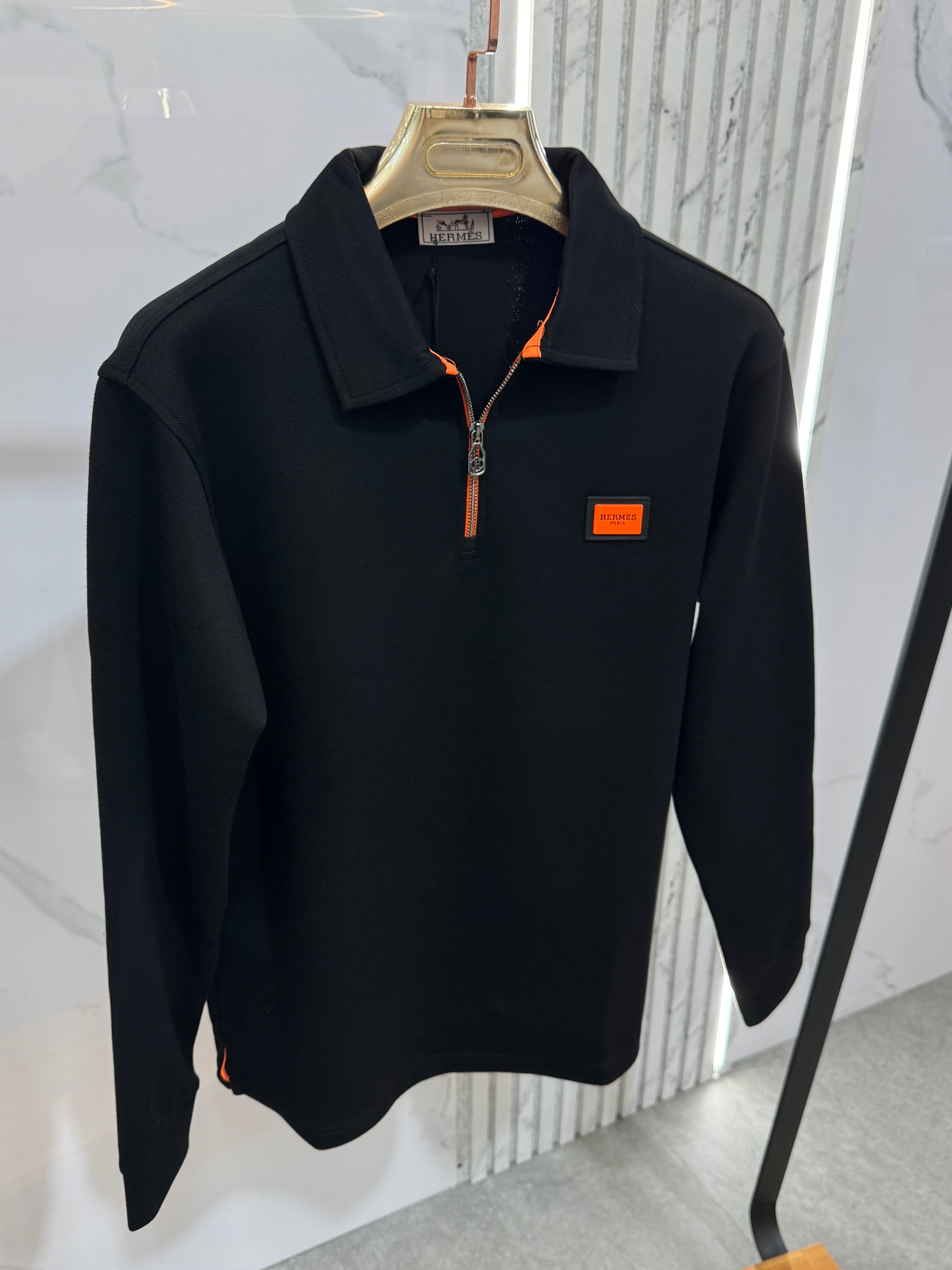 SWEATSHIRT HERMES HALF ZIP - NEW1227