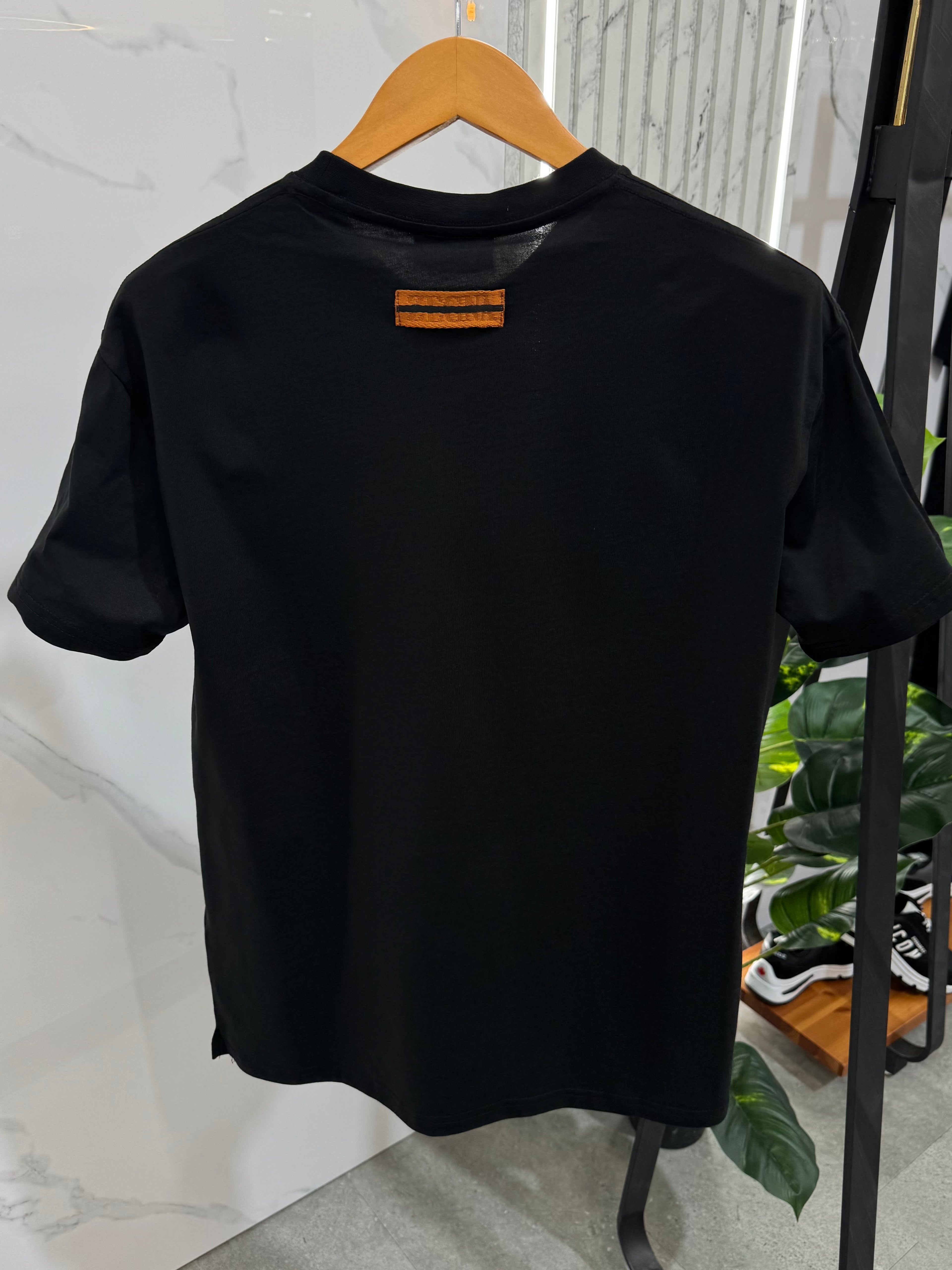 Zegna Milano Ανδρικό T-shirt - Black - NEW1689