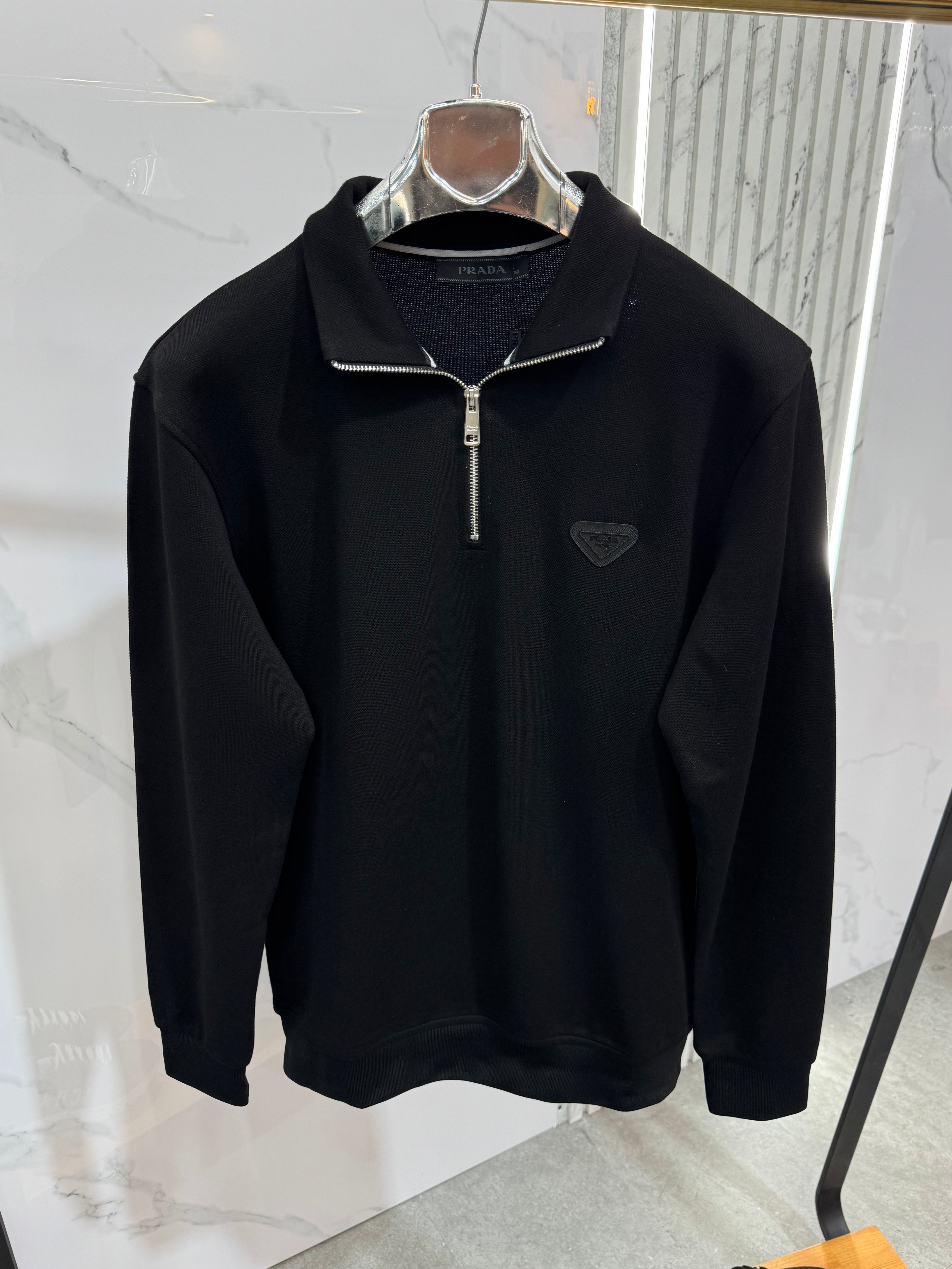SWEATSHIRT PRADA HALF ZIP - NEW1199
