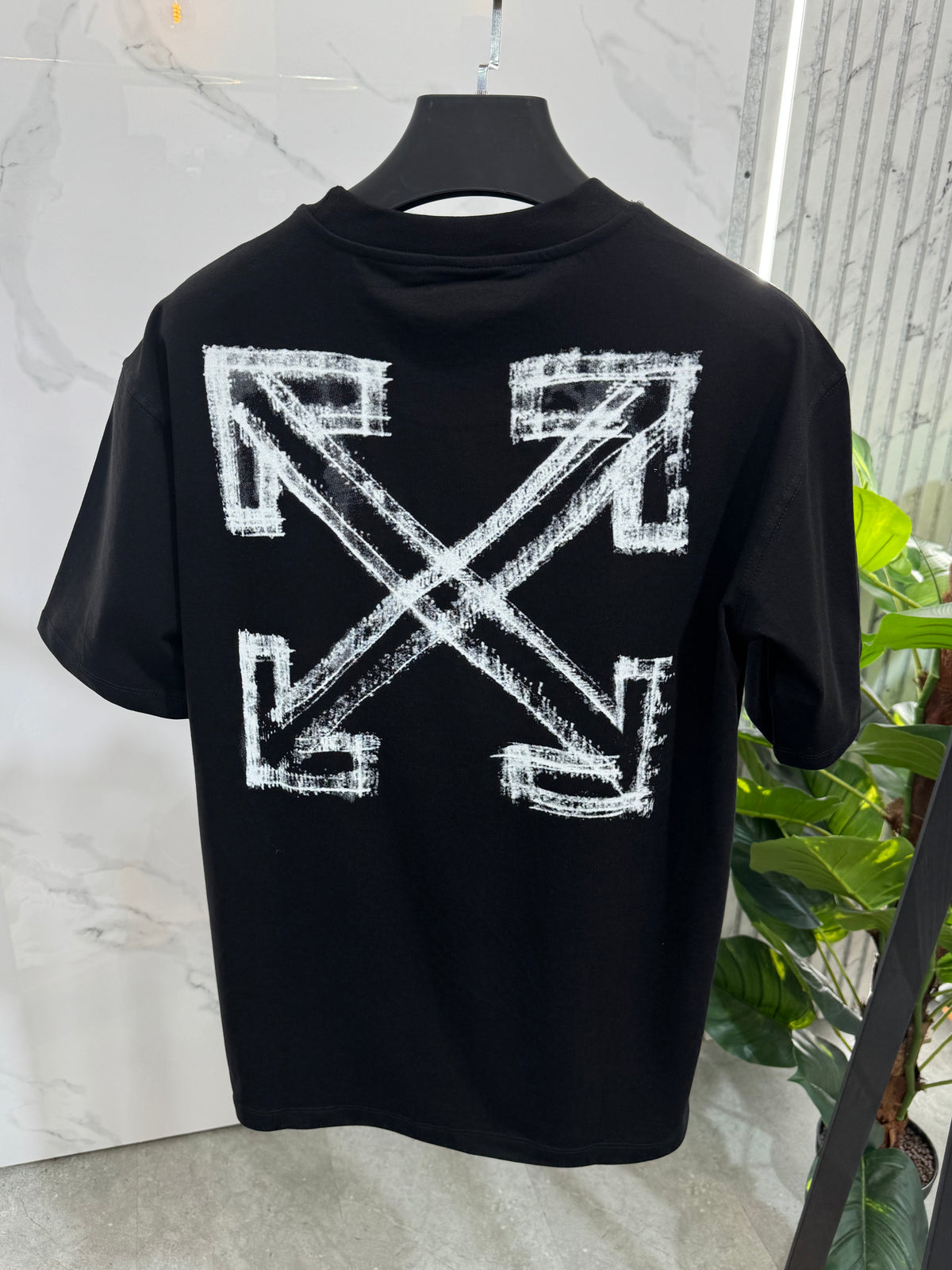 OFF-WHITE Sketch Arrow T-Shirt – Black / White - NEW1878