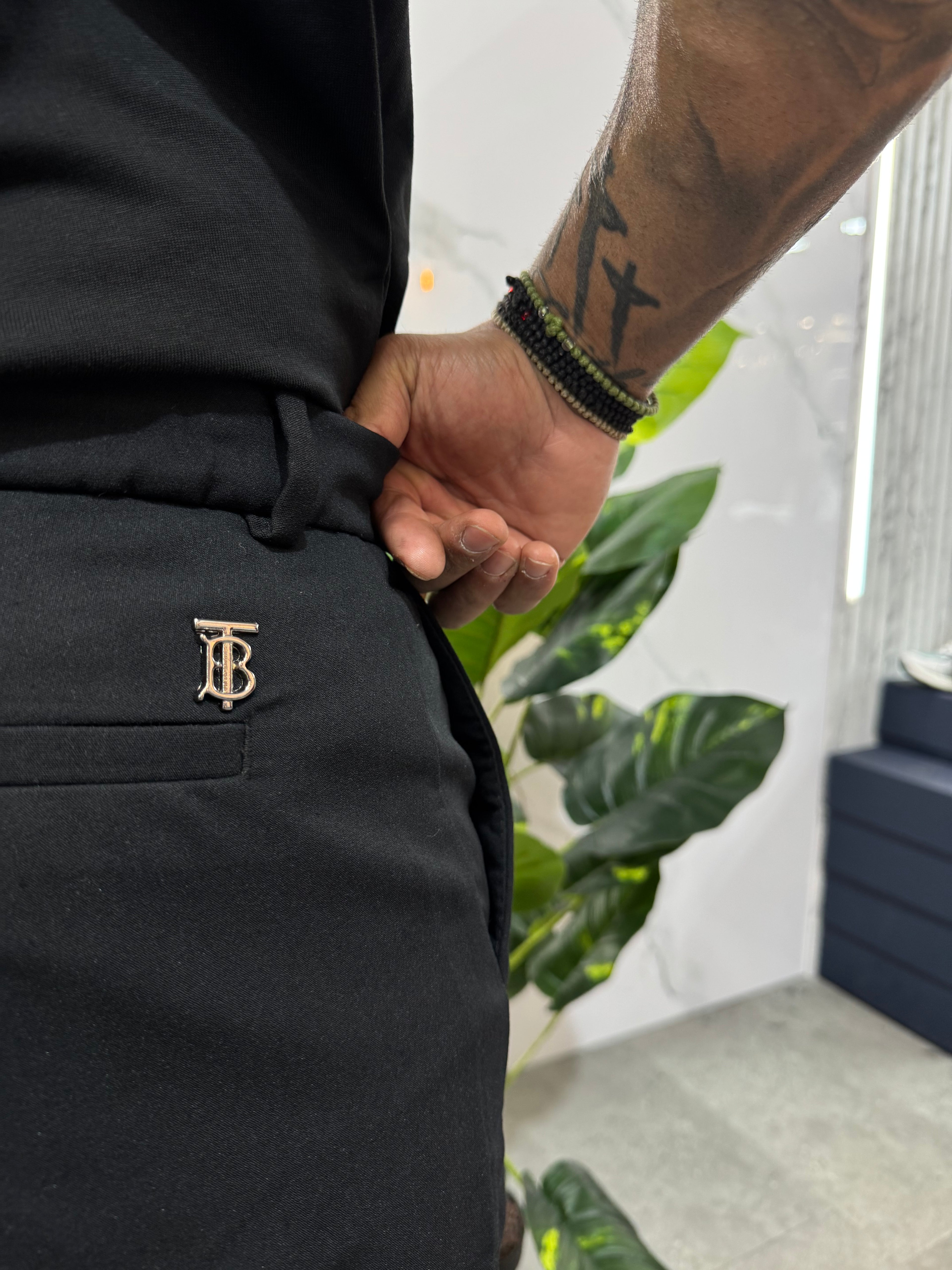 ΥΦΑΣΜΑΤΙΝΟ ΠΑΝΤΕΛΟΝΙ BURBERRY - NEW1343