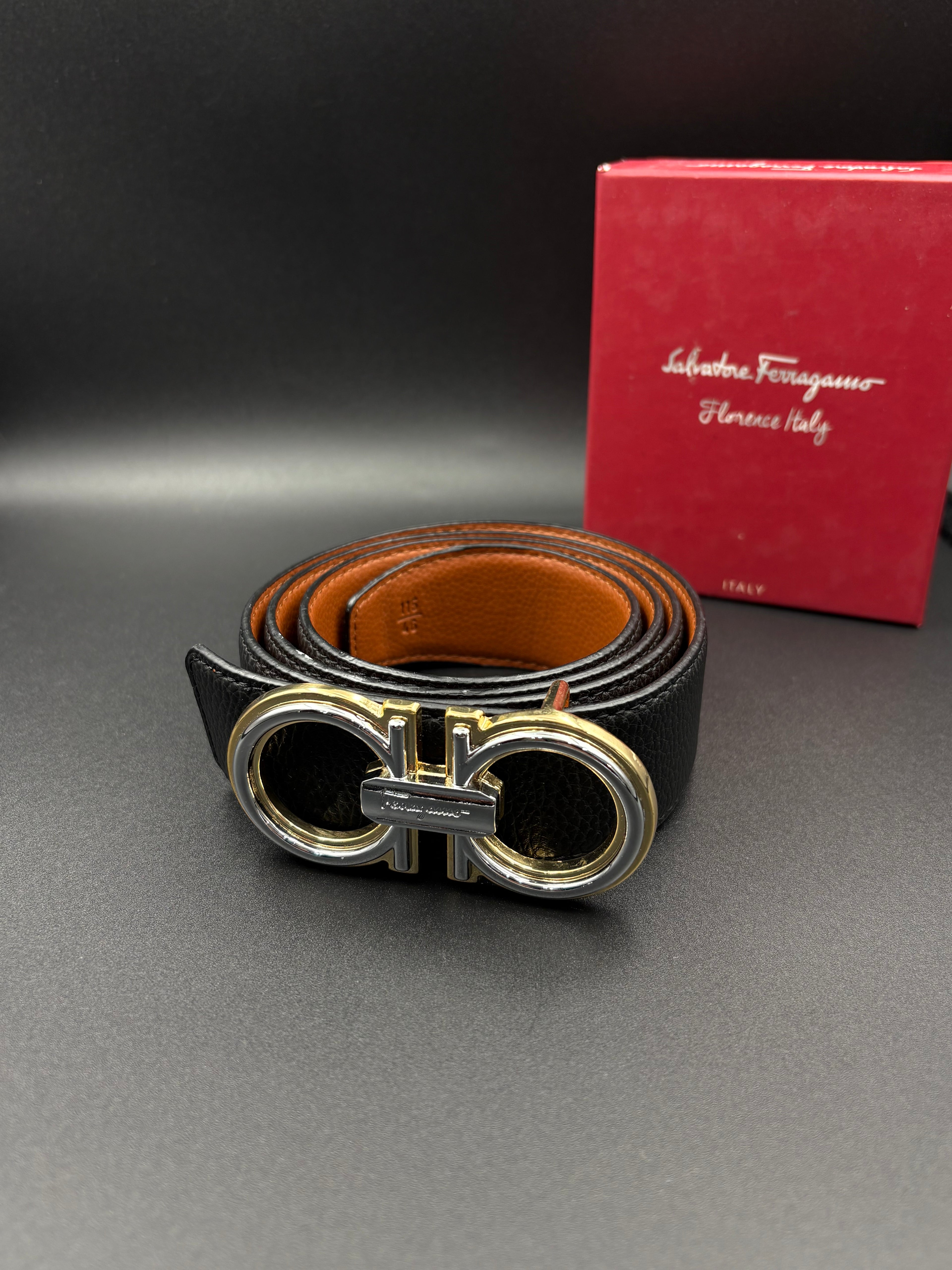 ΔΕΡΜΑΤΙΝΗ ΖΩΝΗ FERRAGAMO - NEW1379