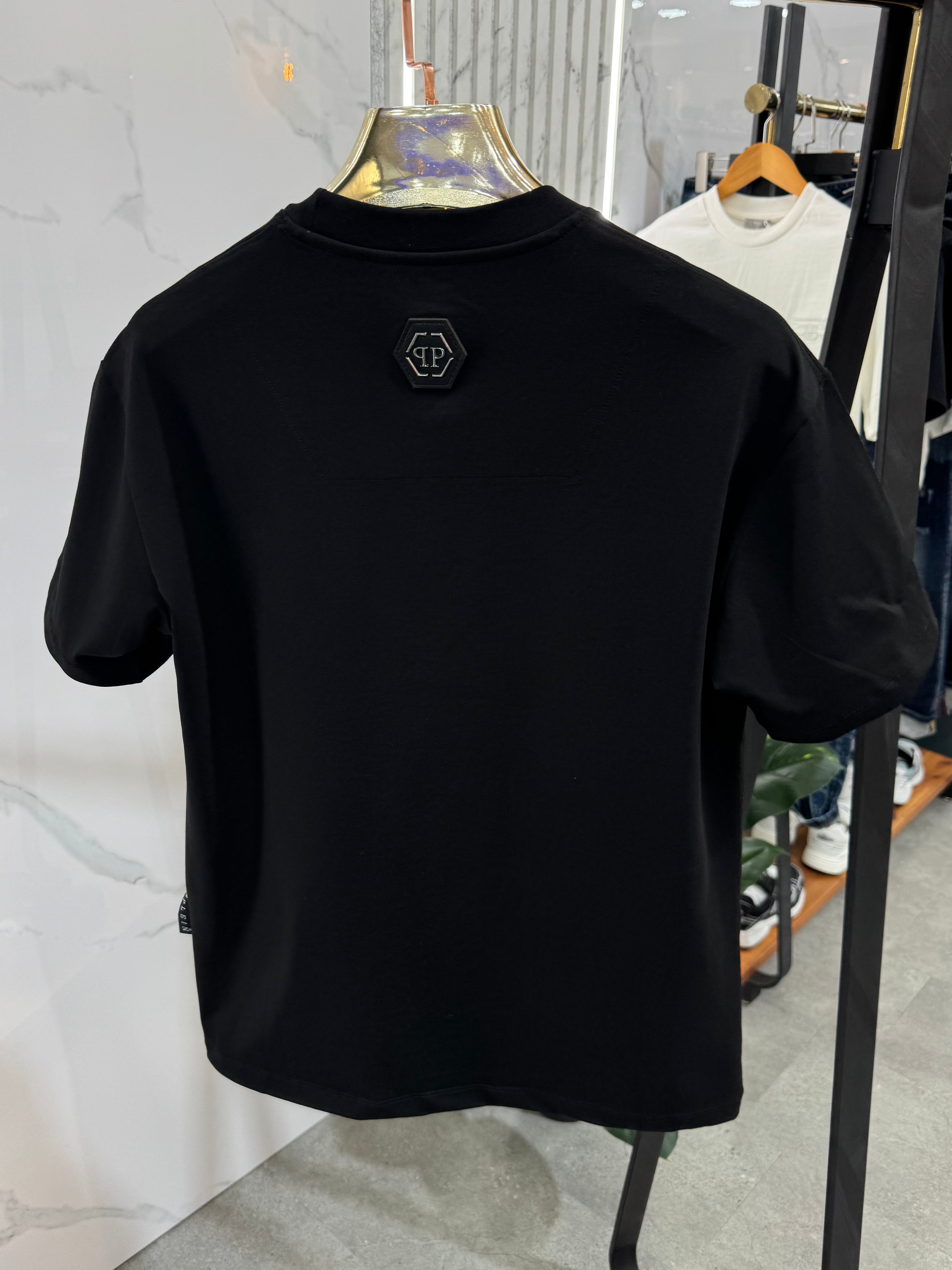 PHILIPP PLEIN Ice Cream Monsters T-Shirt – Black - NEW1775