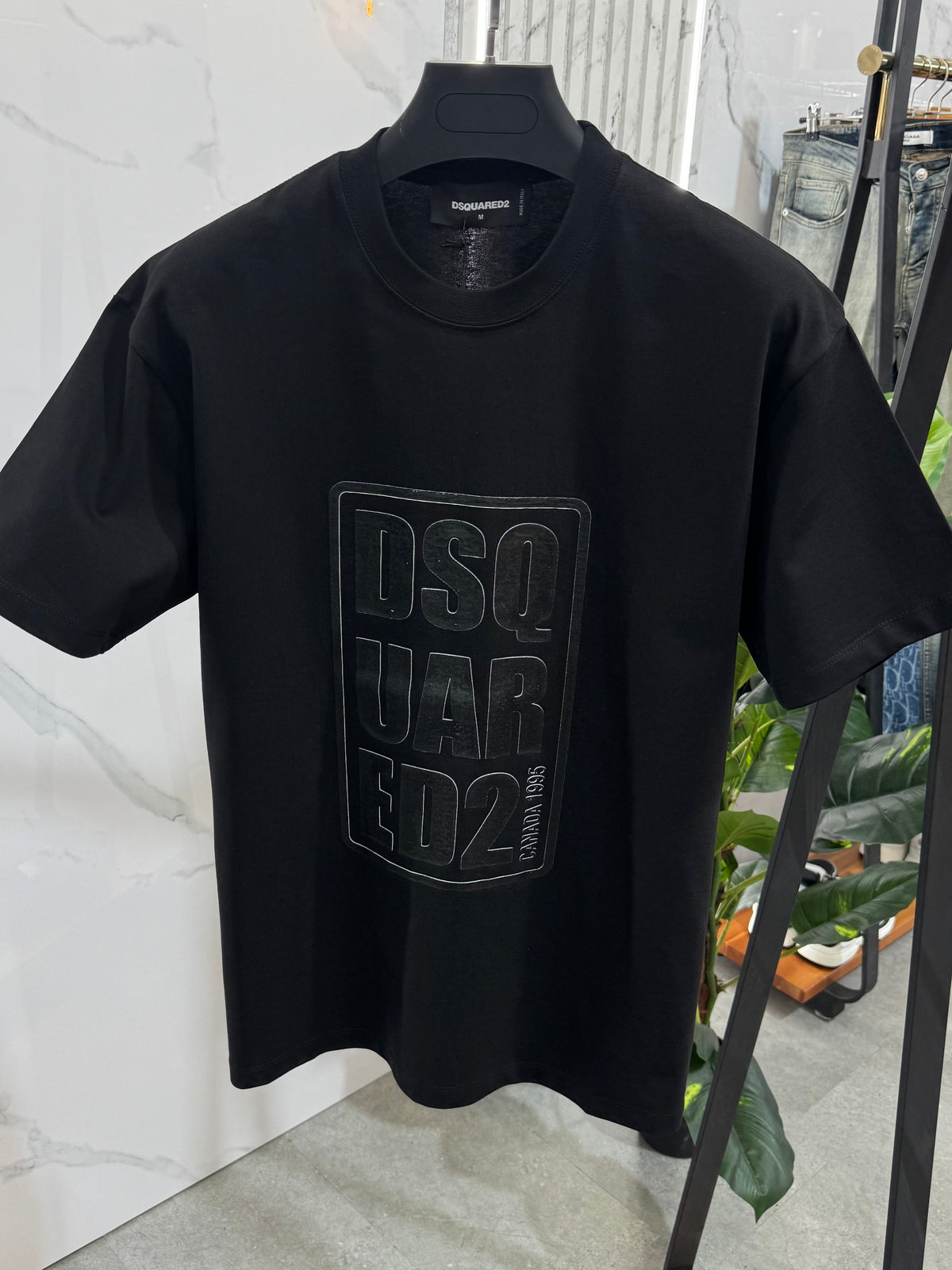 DSQUARED2 Box Logo T-Shirt – Black - NEW1881