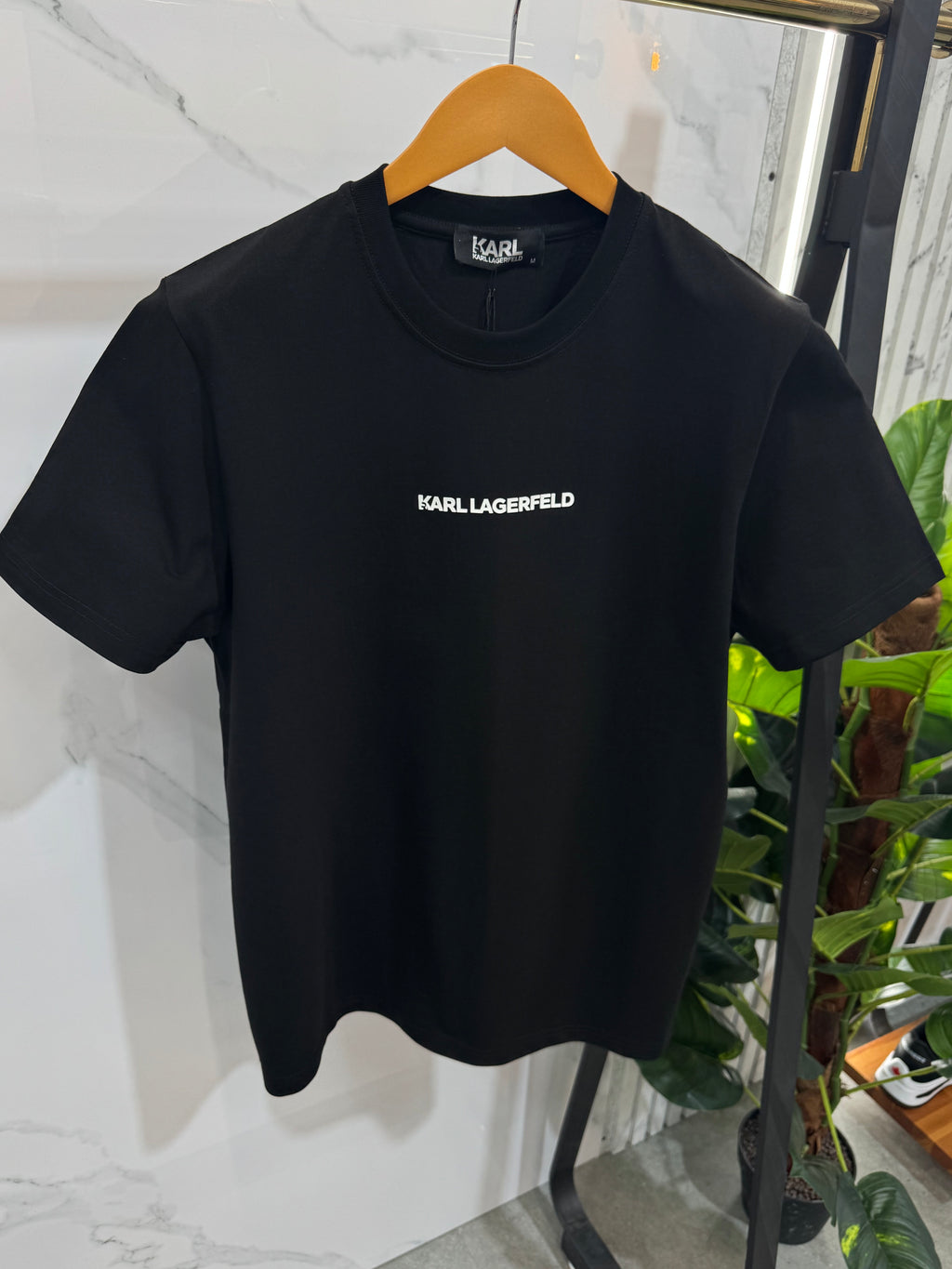Karl Lagerfeld Ανδρικό T-shirt "Essential Logo" - Black - NEW1722