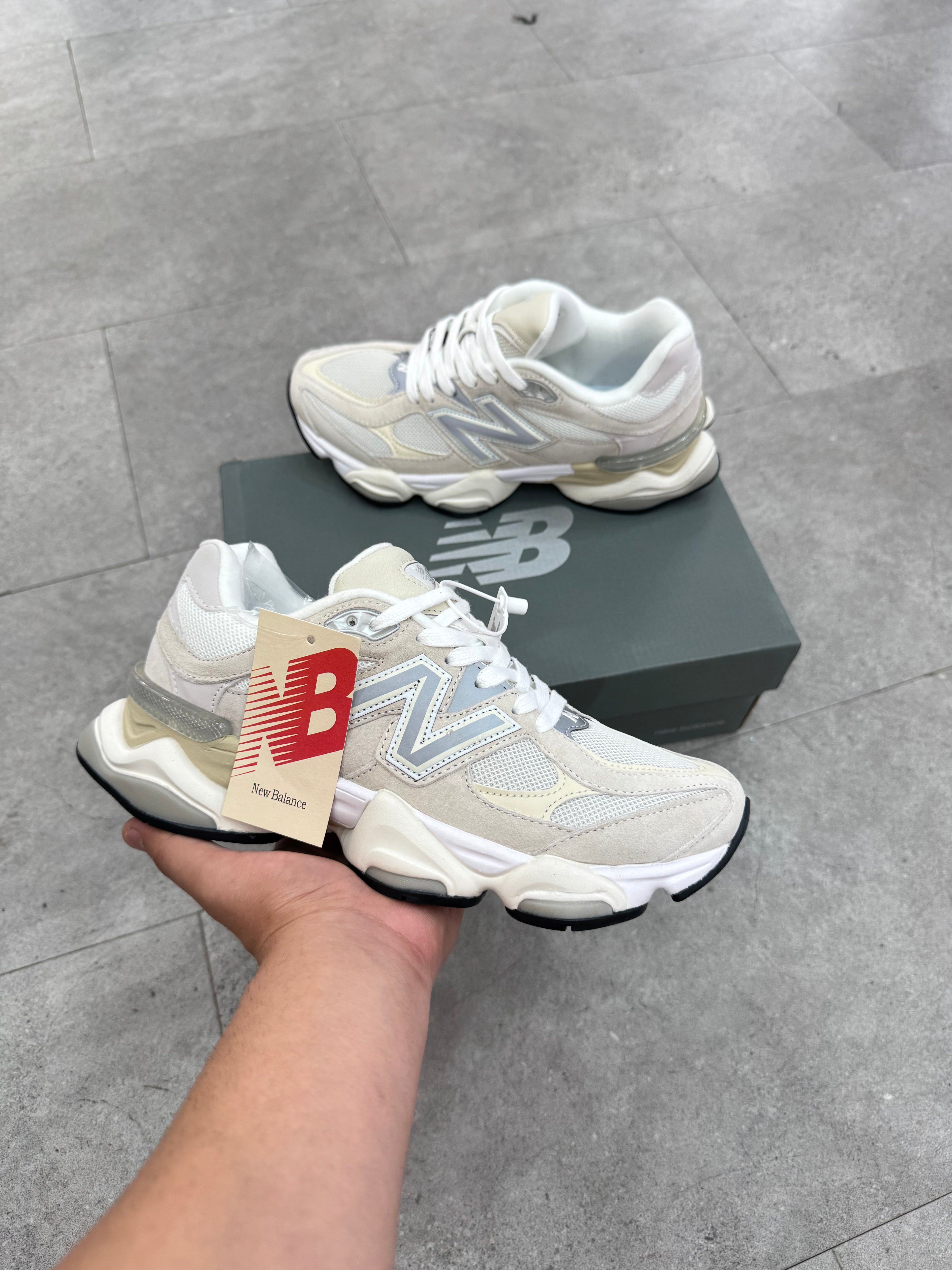 NEW BALANCE 9060 – Off-White / Sea Salt - NEW1802