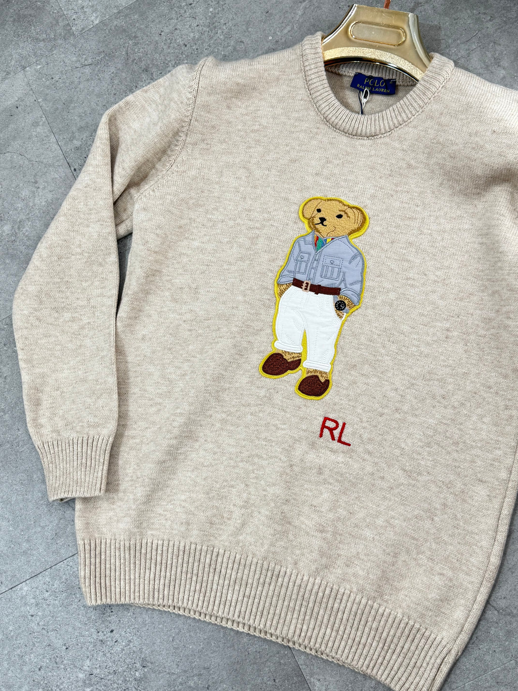 ΠΛΕΚΤΗ POLO RALPH LAUREN ΜΑΚΡΥΜΑΝΙΚΗ - NEW1233