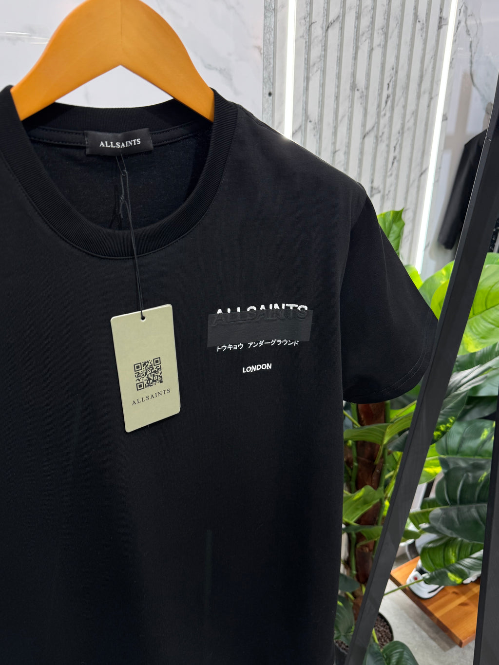 AllSaints Ανδρικό T-shirt "Underground London" - Black - NEW1669