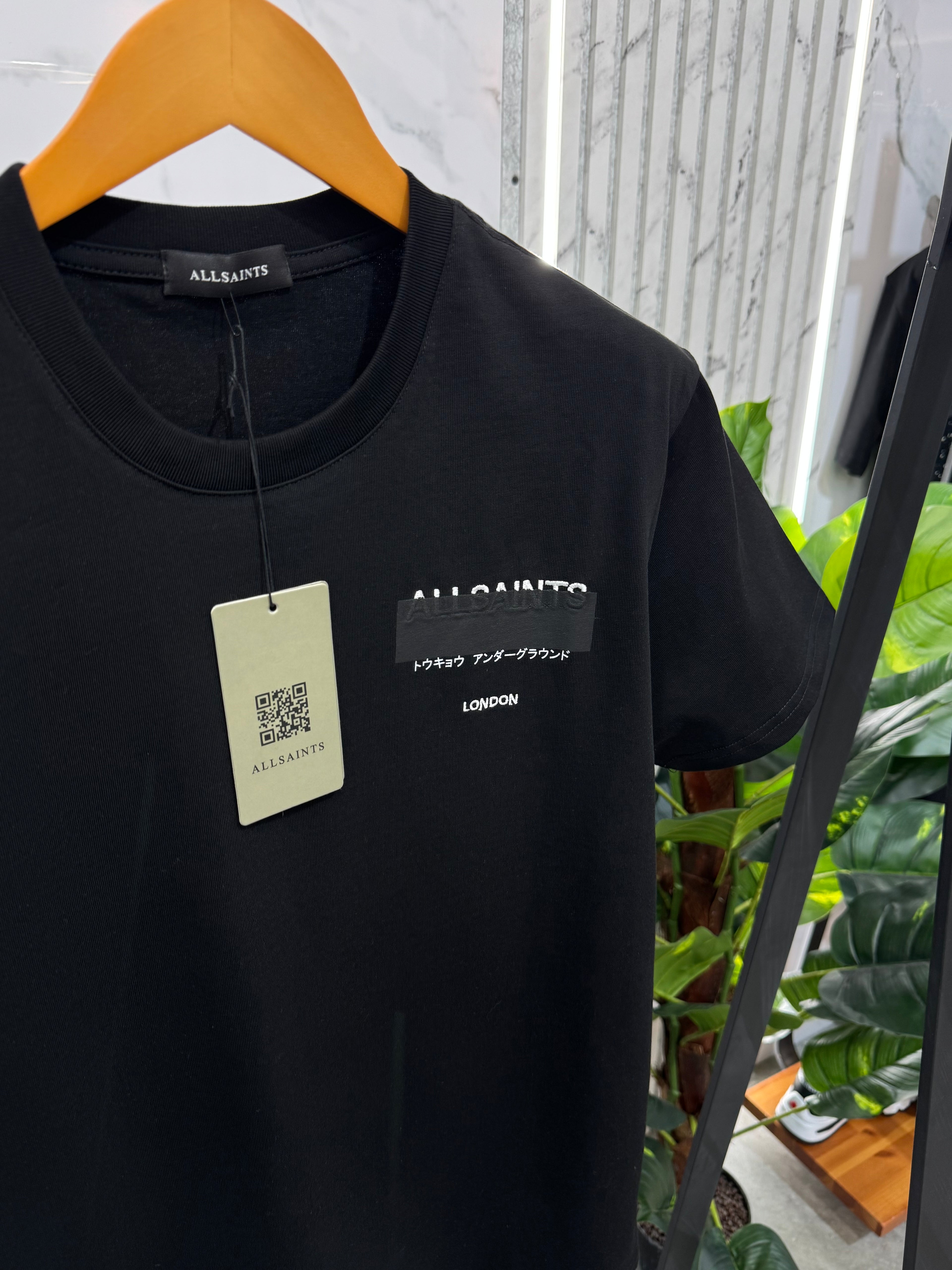 AllSaints Ανδρικό T-shirt "Underground London" - Black - NEW1669