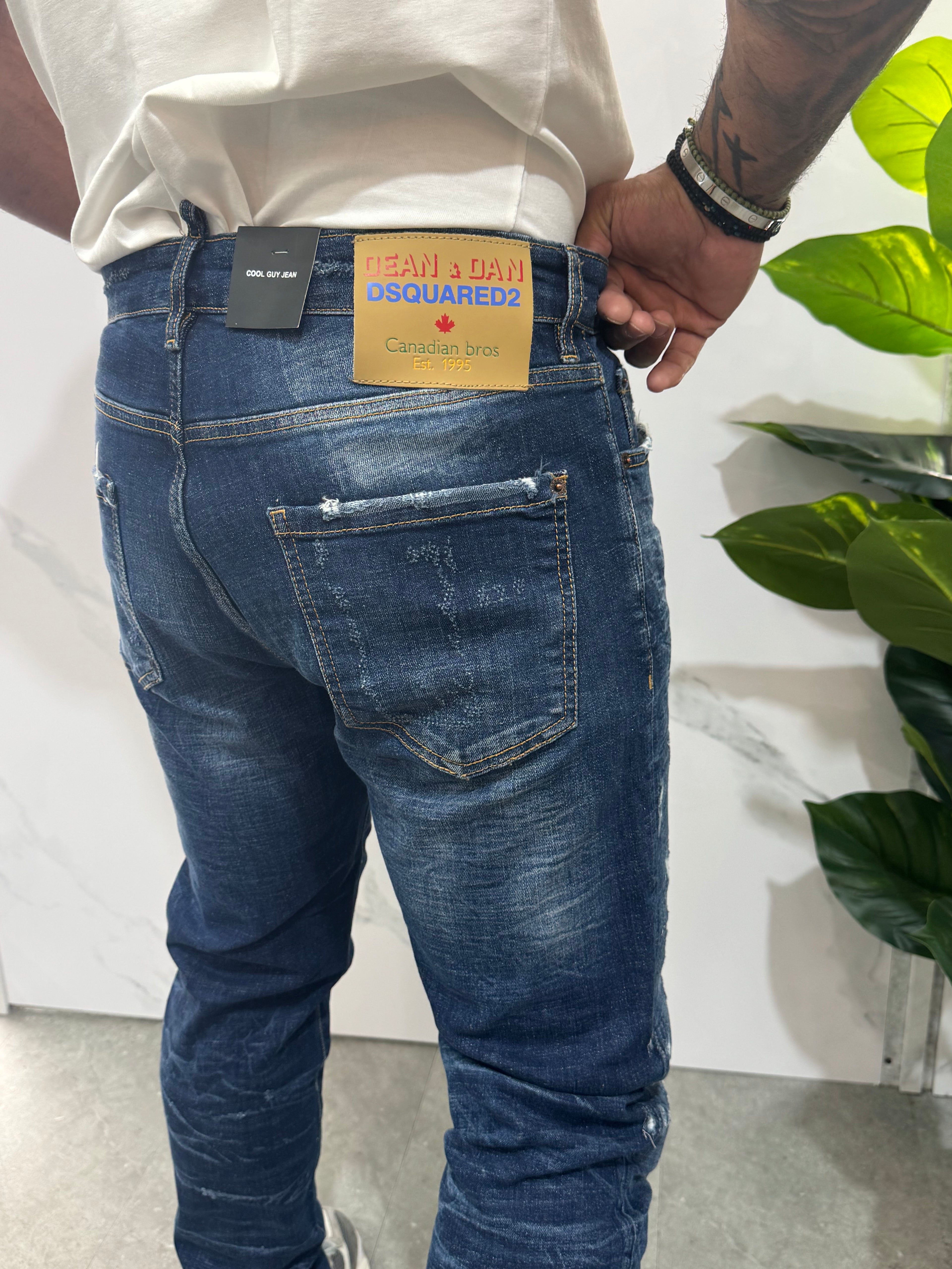Dsquared2 "Cool Guy" Denim Jean - Dark Blue - NEW1675