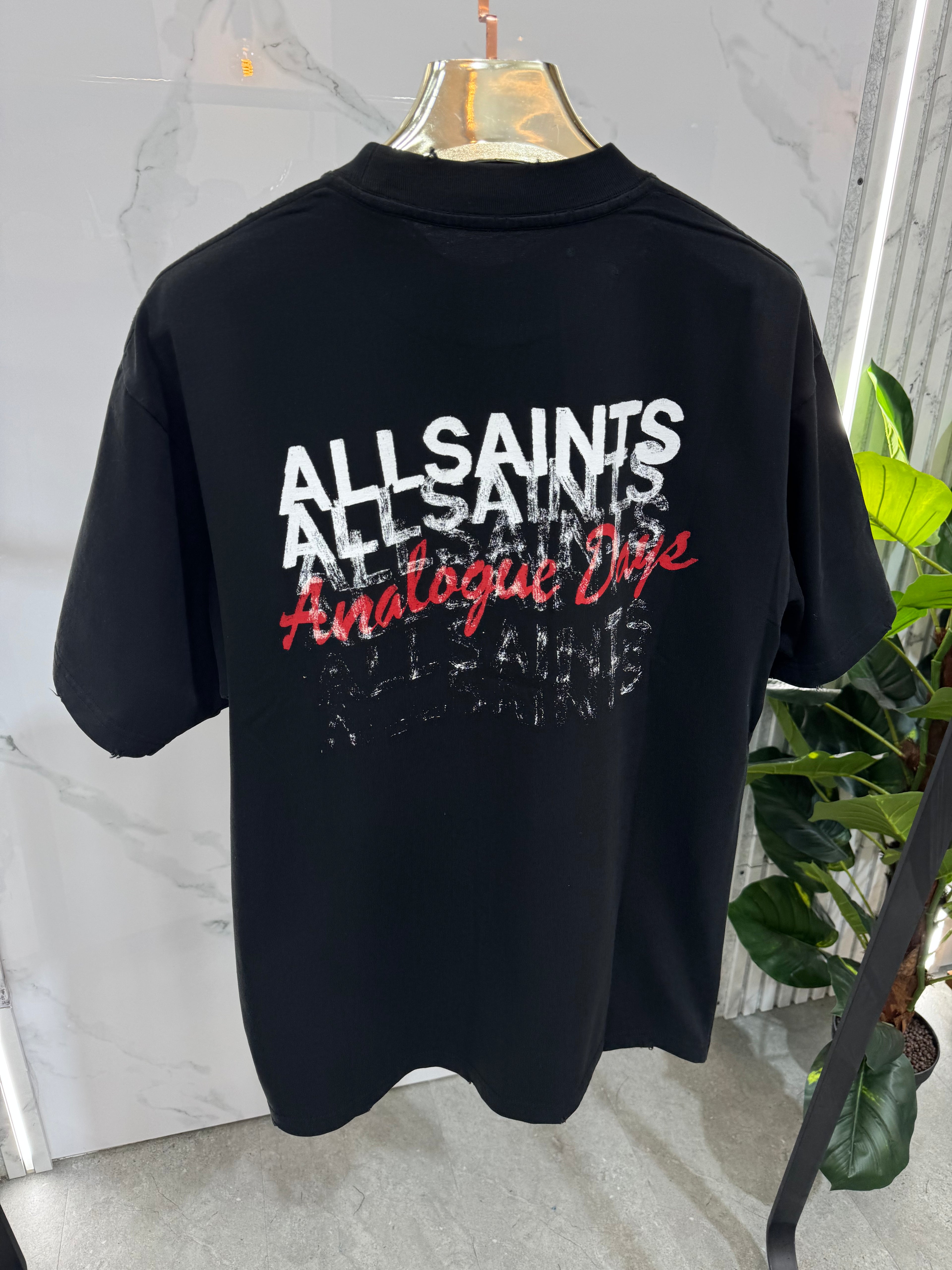 AllSaints Analogue Days Ανδρικό T-Shirt - Black - NEW1636