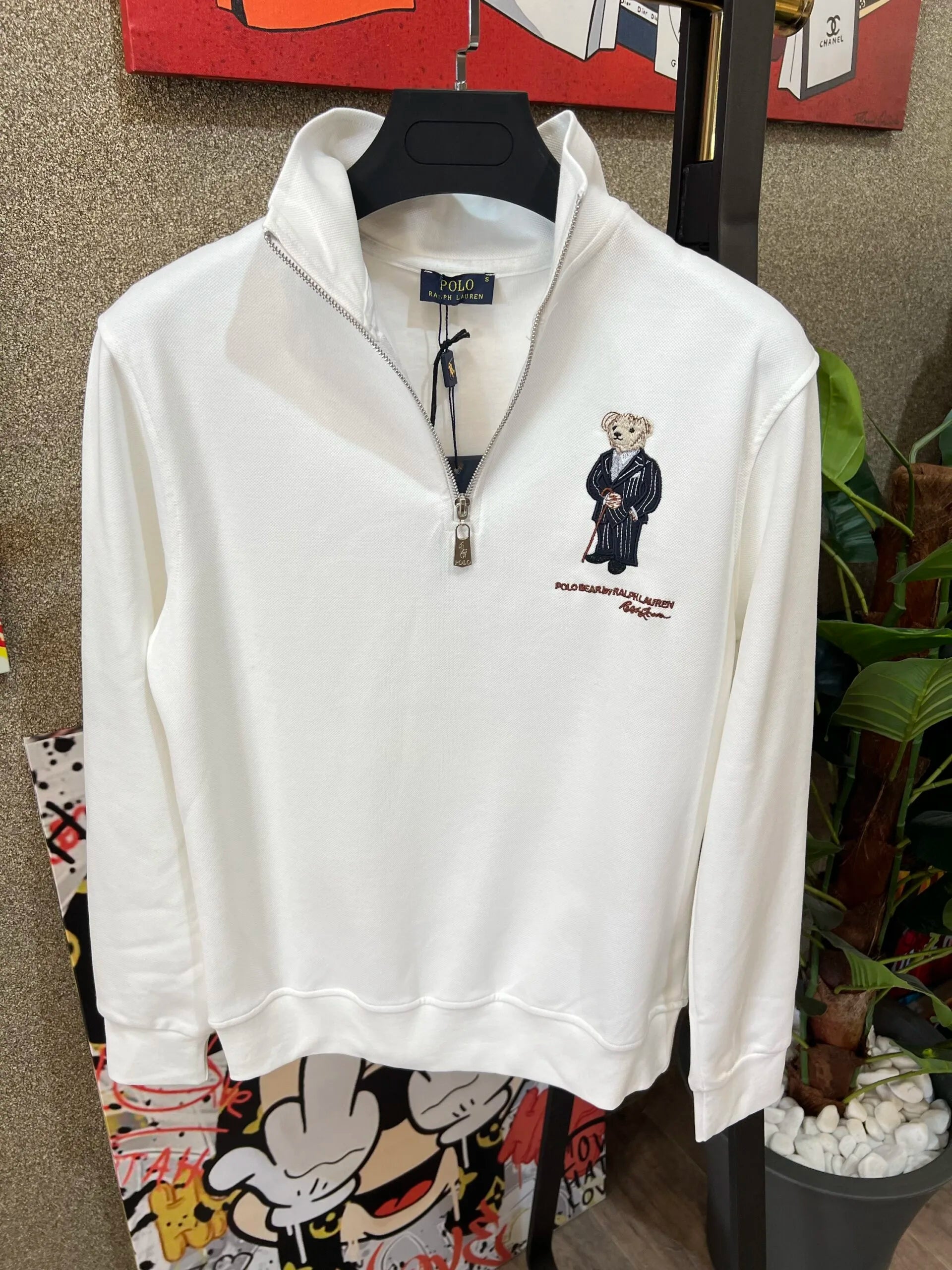 SWEATSHIRT POLO - P20322 SLIM FIT