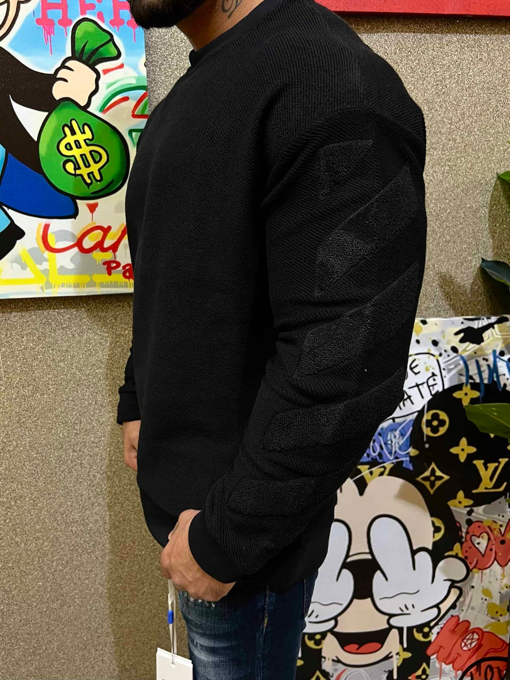 SWEATSHIRT OFF WHITE – OF10664