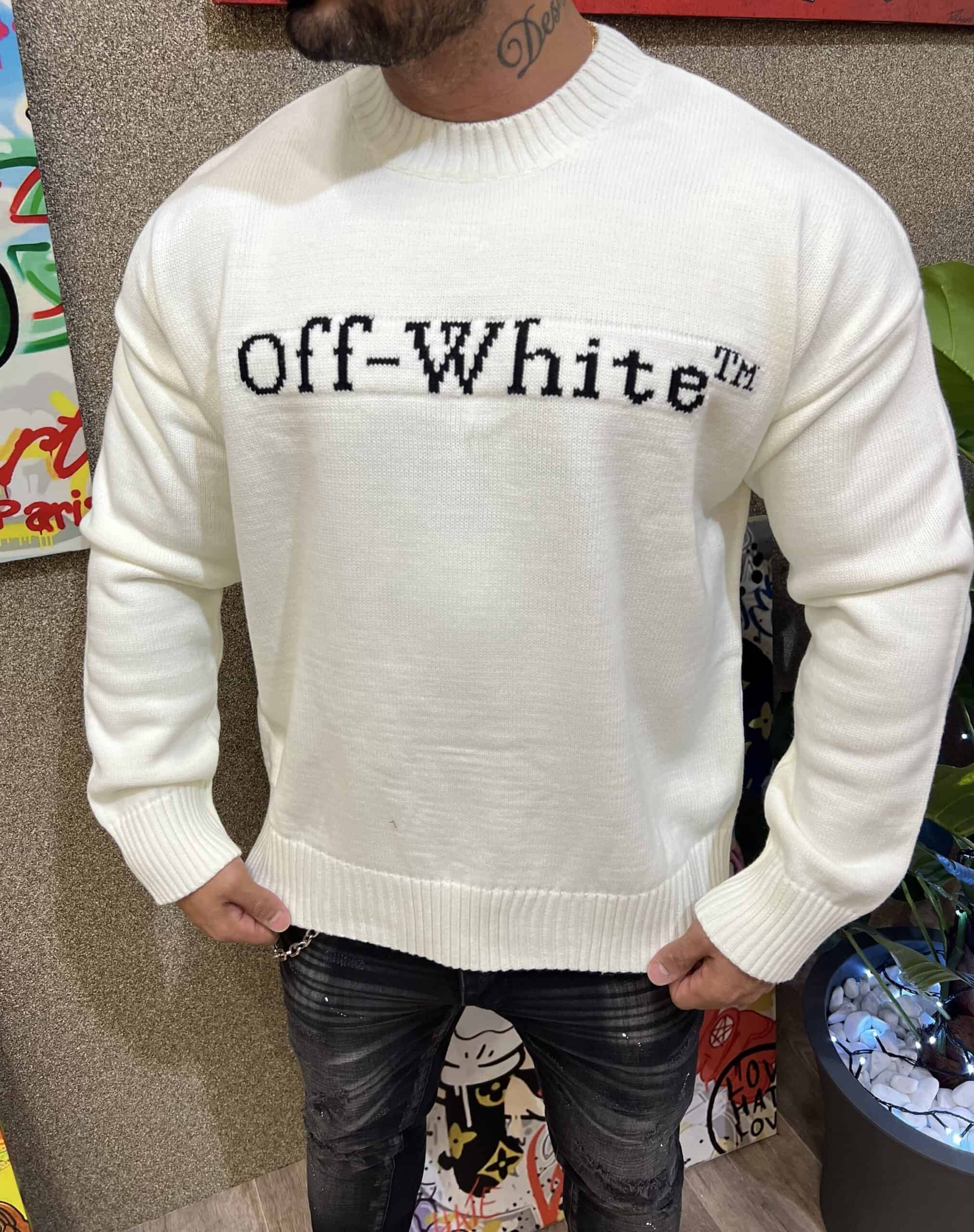 SWEATSHIRT OFF WHITE – OF10666