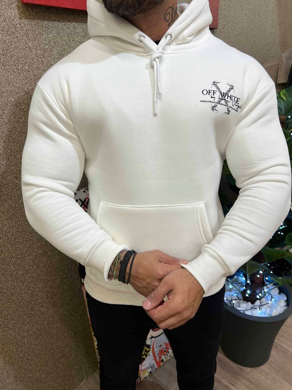 HOODIE OFF WHITE – OF10667