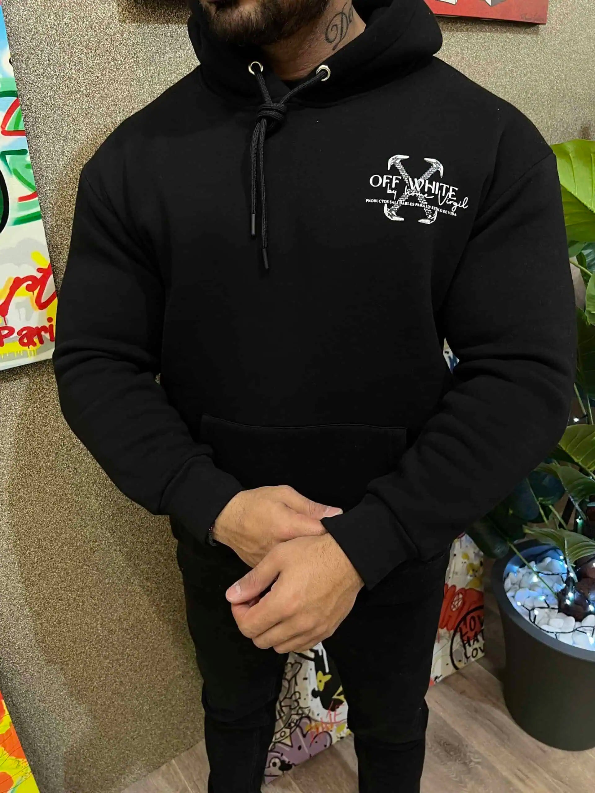 HOODIE OFF WHITE – OF10668