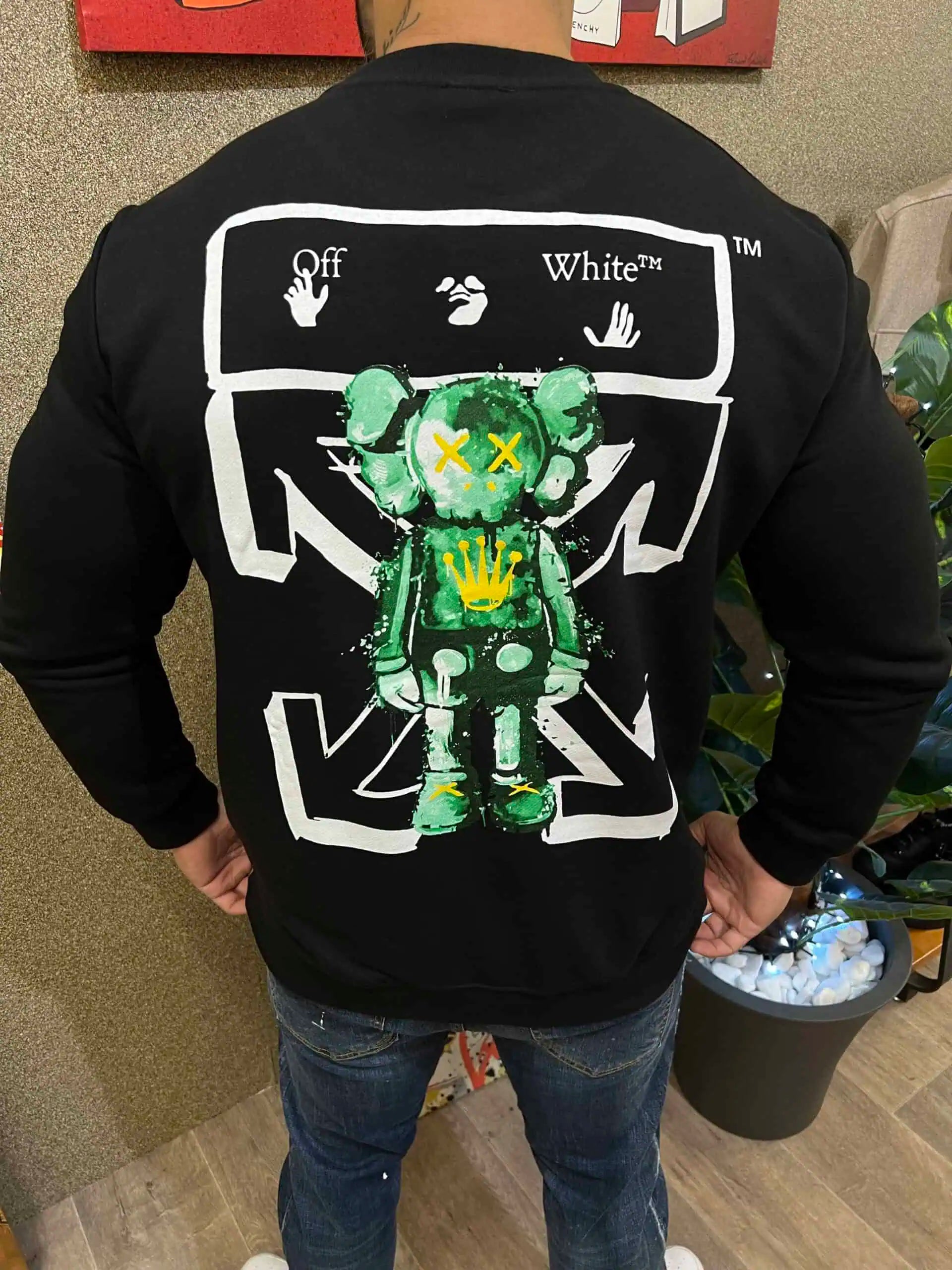 SWEATSHIRT OFF WHITE – OF10669