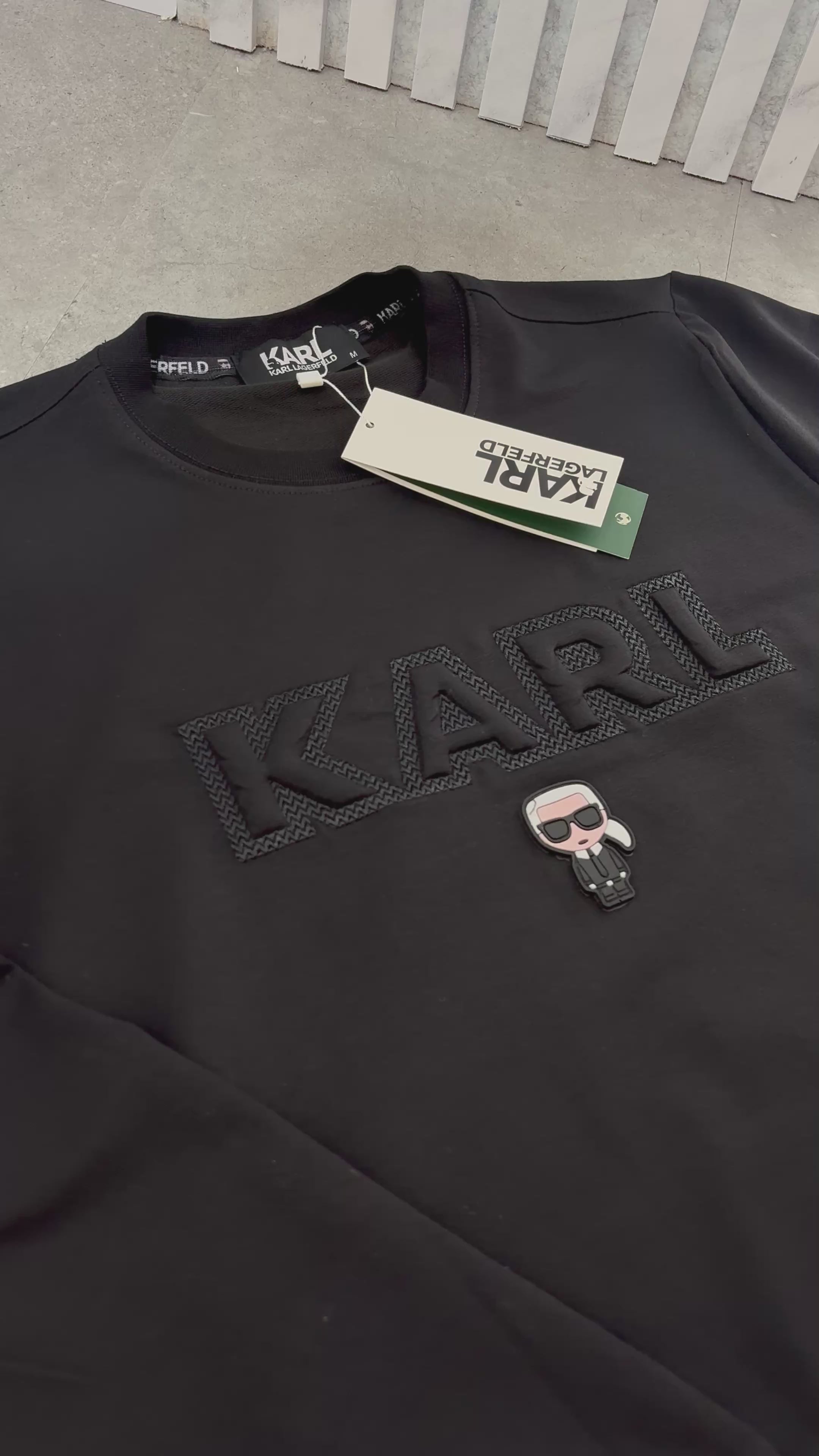 ΜΠΛΟΥΖΑ ΜΑΚΡΥΜΑΝΙΚΗ KARL LAGERFELD - NEW1285