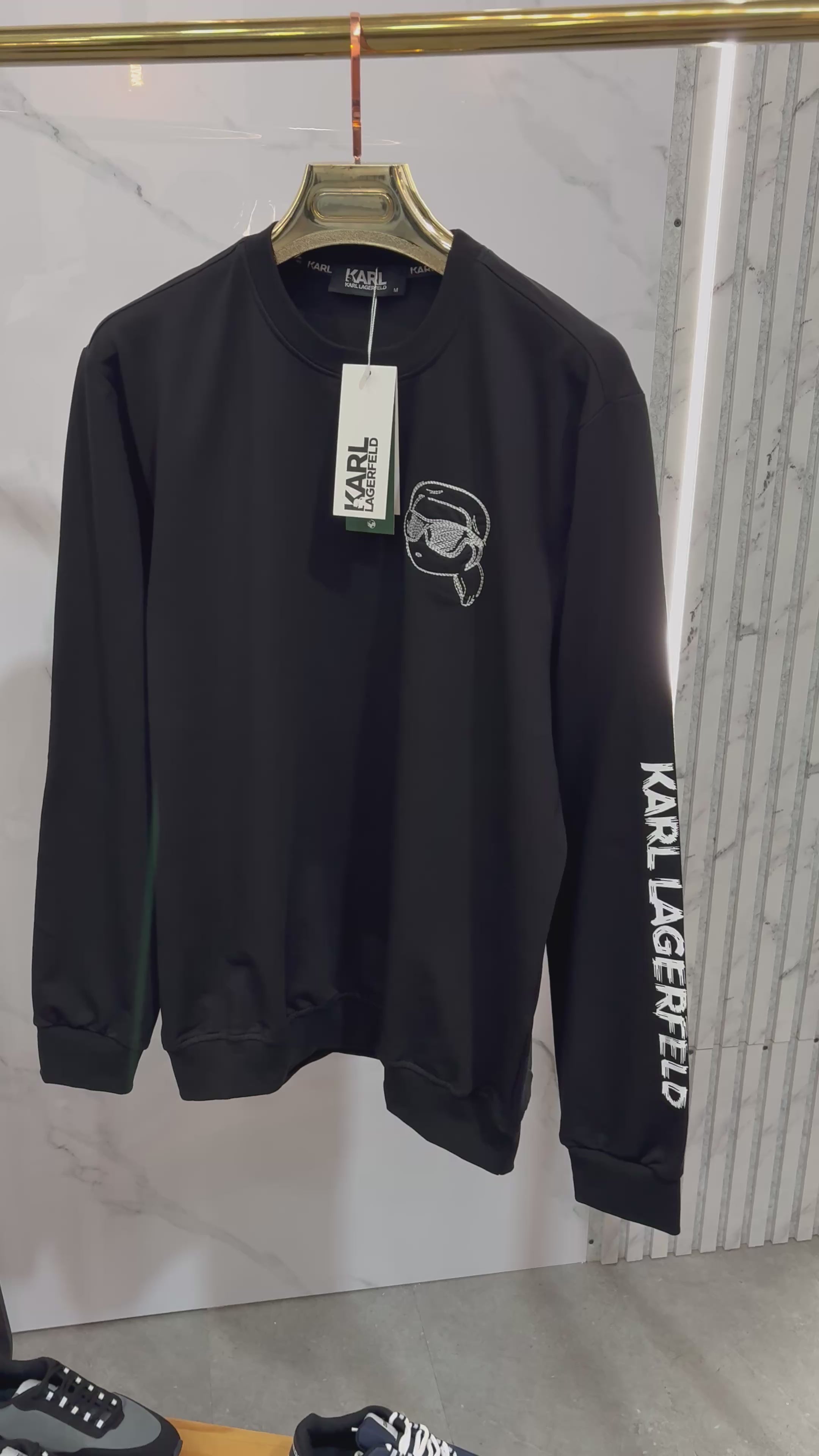 ΜΠΛΟΥΖΑ ΜΑΚΡΥΜΑΝΙΚΗ KARL LAGERFELD - NEW1278