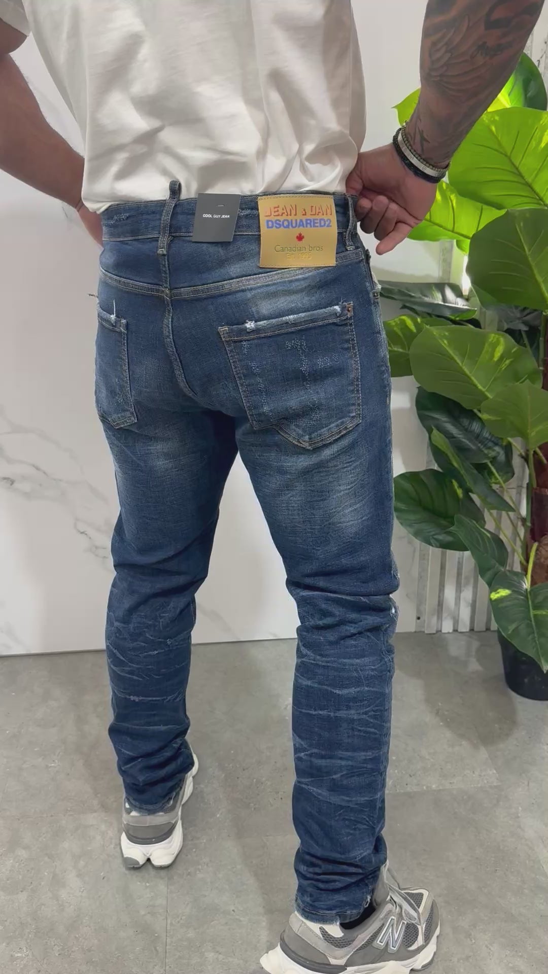 Dsquared2 "Cool Guy" Denim Jean - Dark Blue - NEW1675
